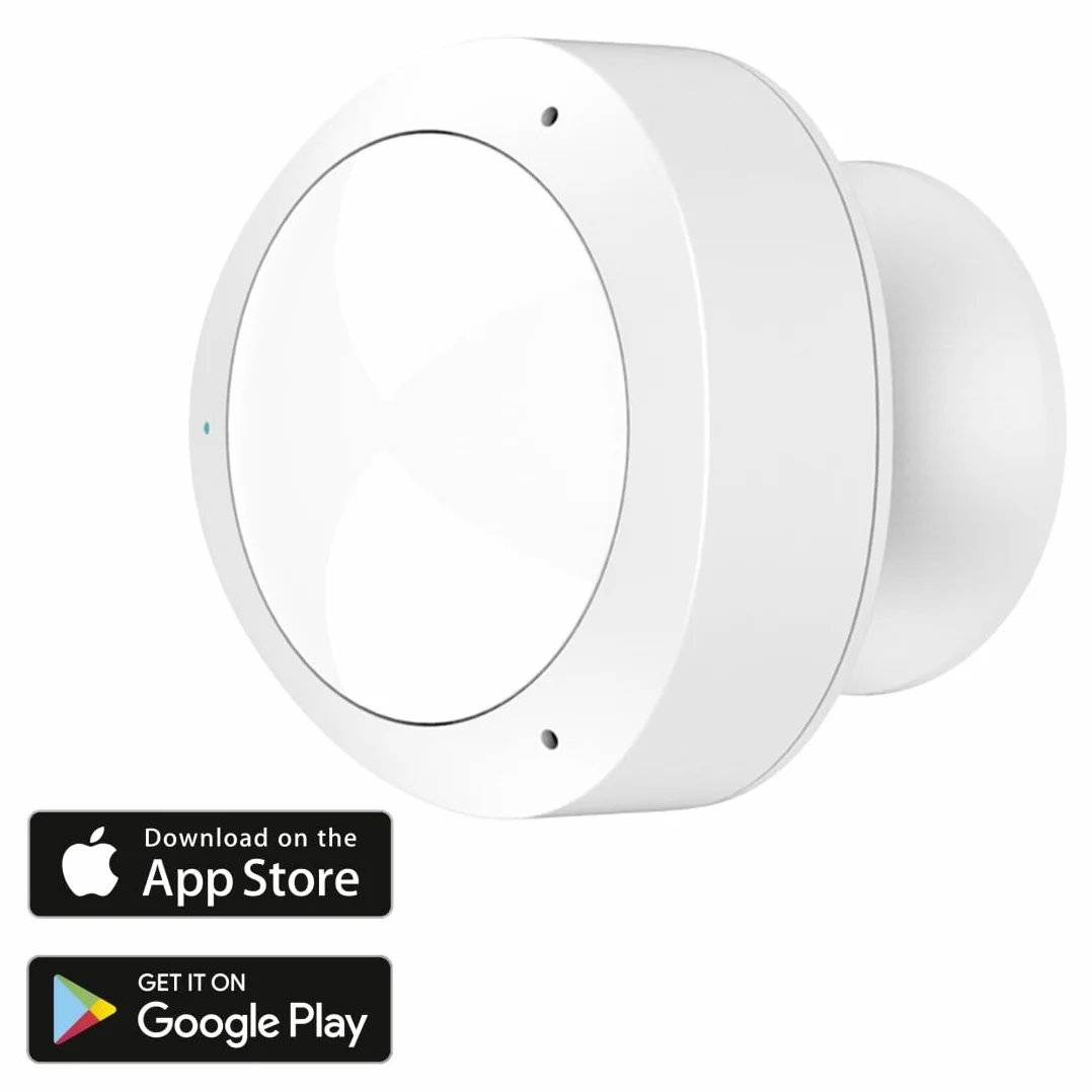 Hama 00176554 czujnik ruchu WiFi | czujnik podczerwieni bezprzewodowy, biały | funkcja alarmu/światła, obsługa IFTTT