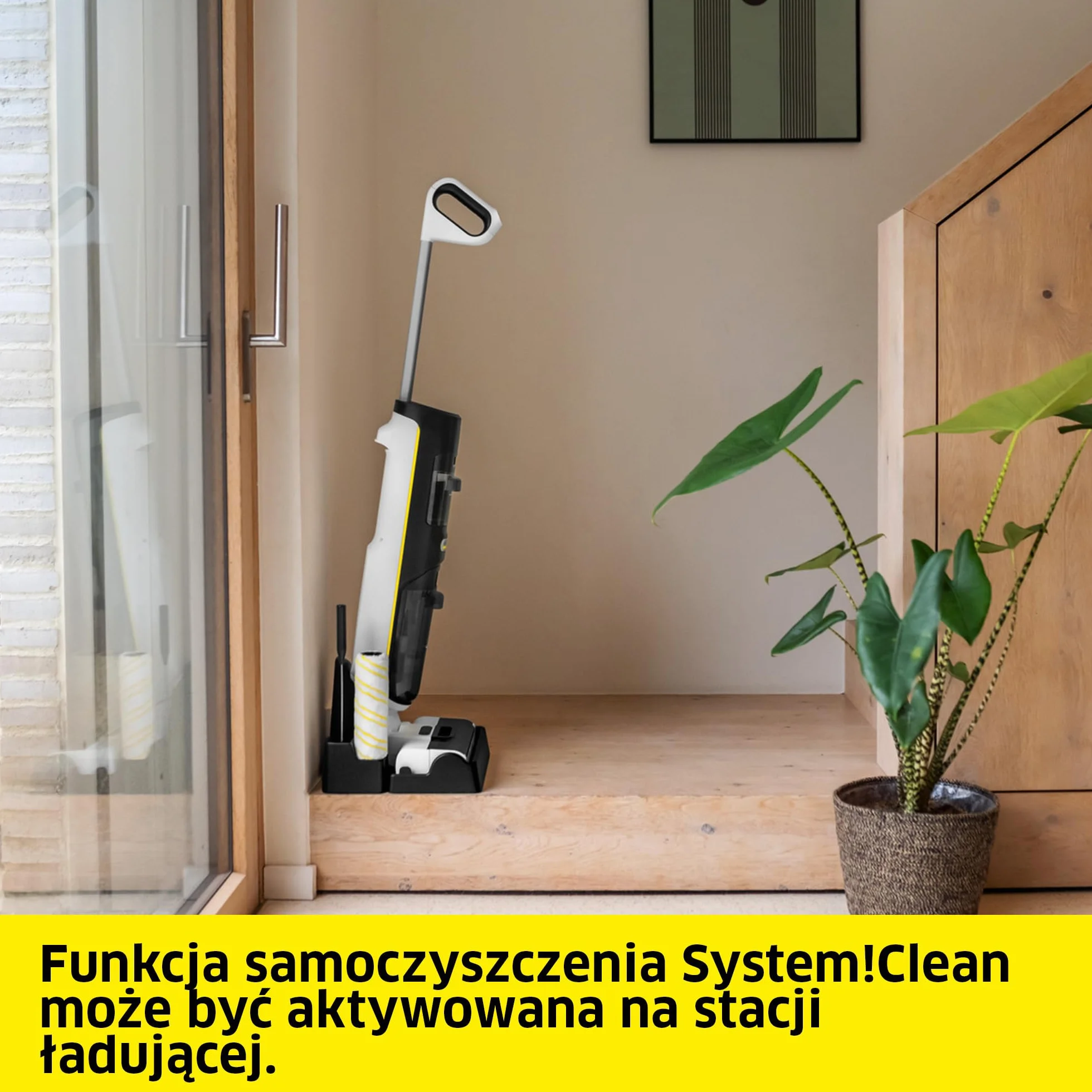 Kärcher bezprzewodowy mop odkurzający FCV 4, 45 min, 200 m²