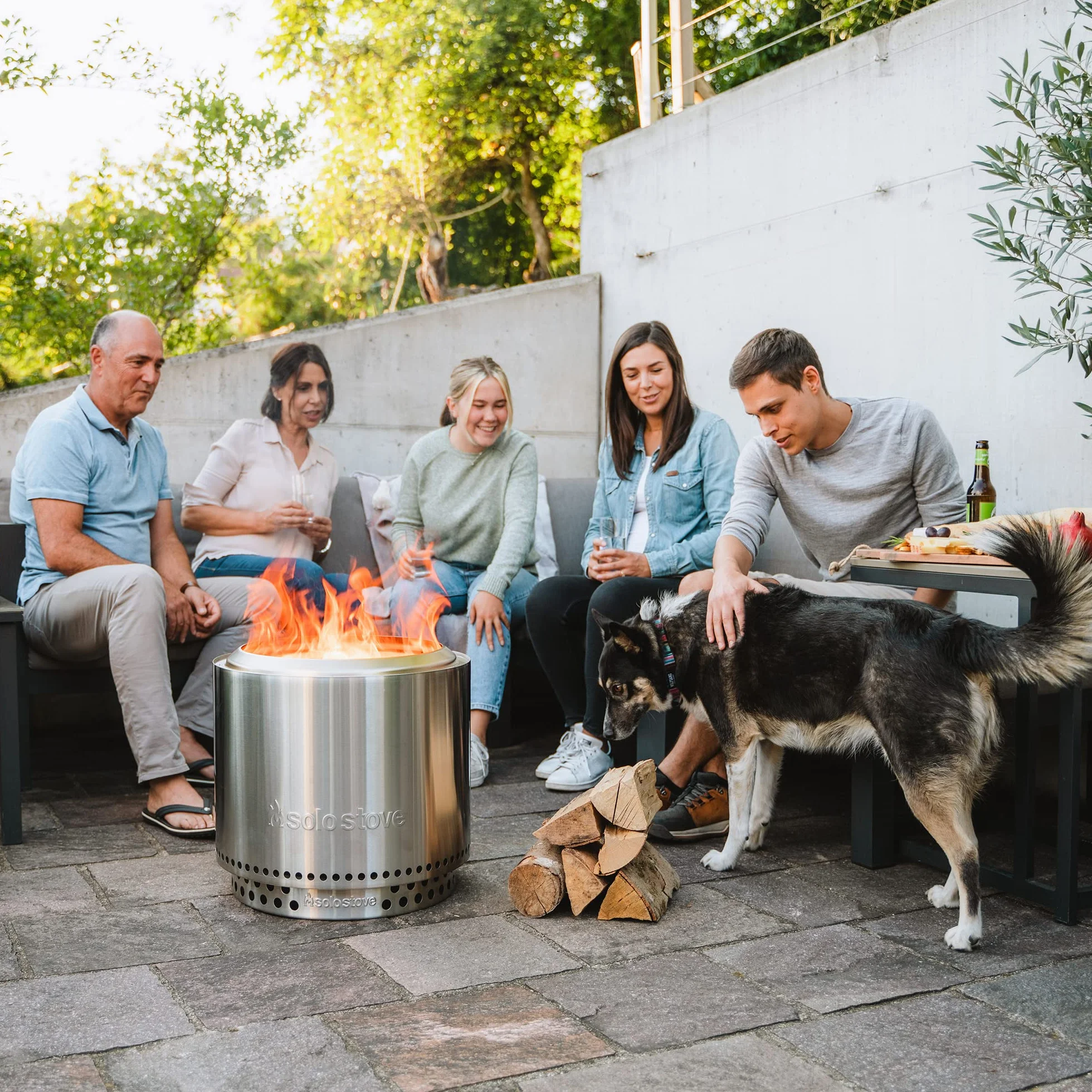 Solo Stove Bezdymny kosz ogniskowy stal nierdzewna 304 49,5 cm 9 kg standardowy stojak
