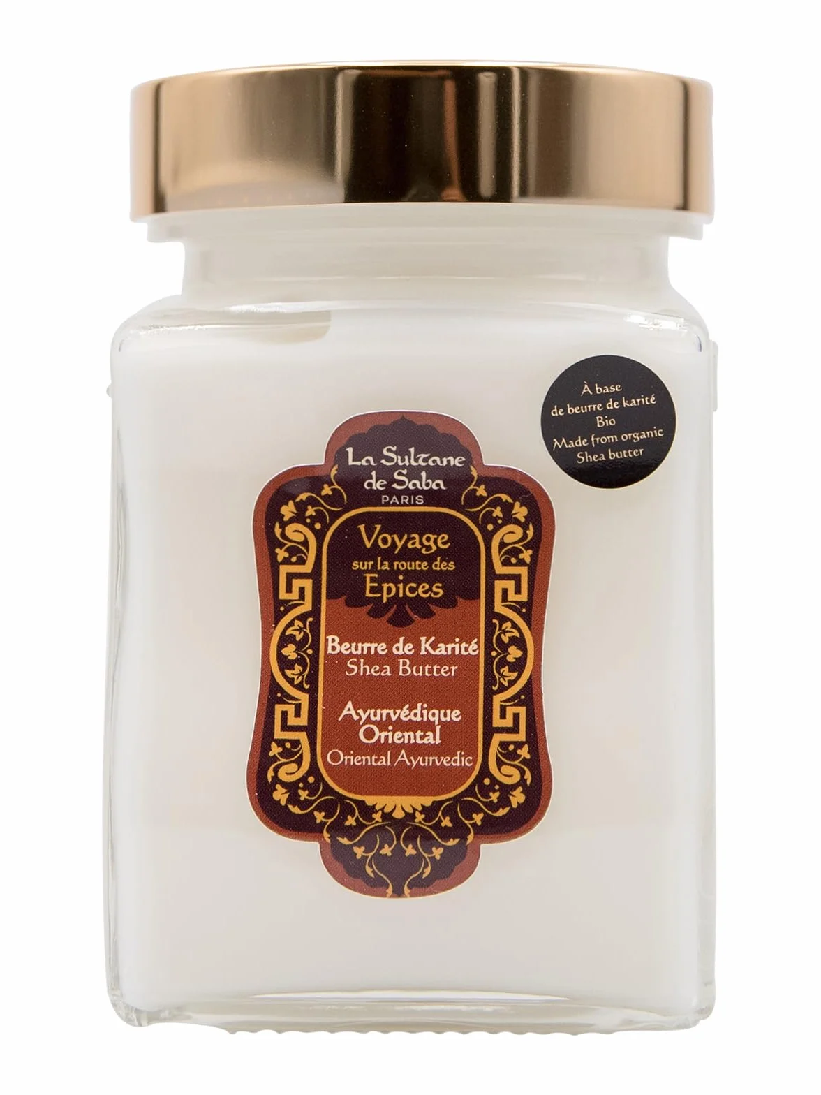 La Sultane De Saba Voyage Epices Masło Shea, Biały/Złoty, 300 ml