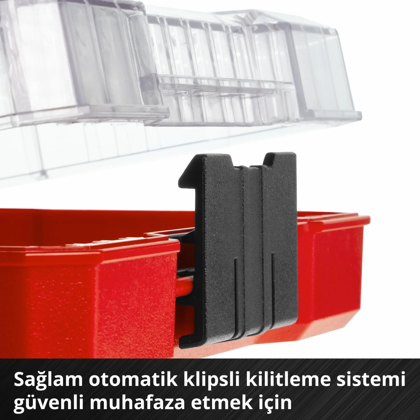 Einhell Xs-Case Zestaw Bitów, Czerwony, 32 Elementy