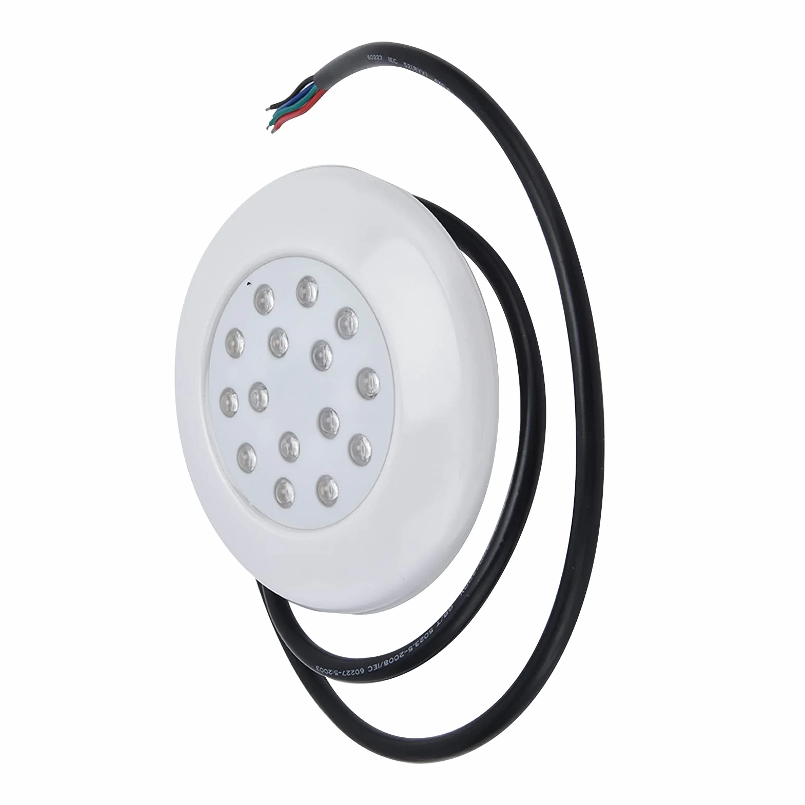 Oświetlenie Podwodne LED 7W, RGB Pełny Kolor, IP68 Wodoodporny, do Basenu, Fontanny, Stawu, Regulowane Kolorowe Światło