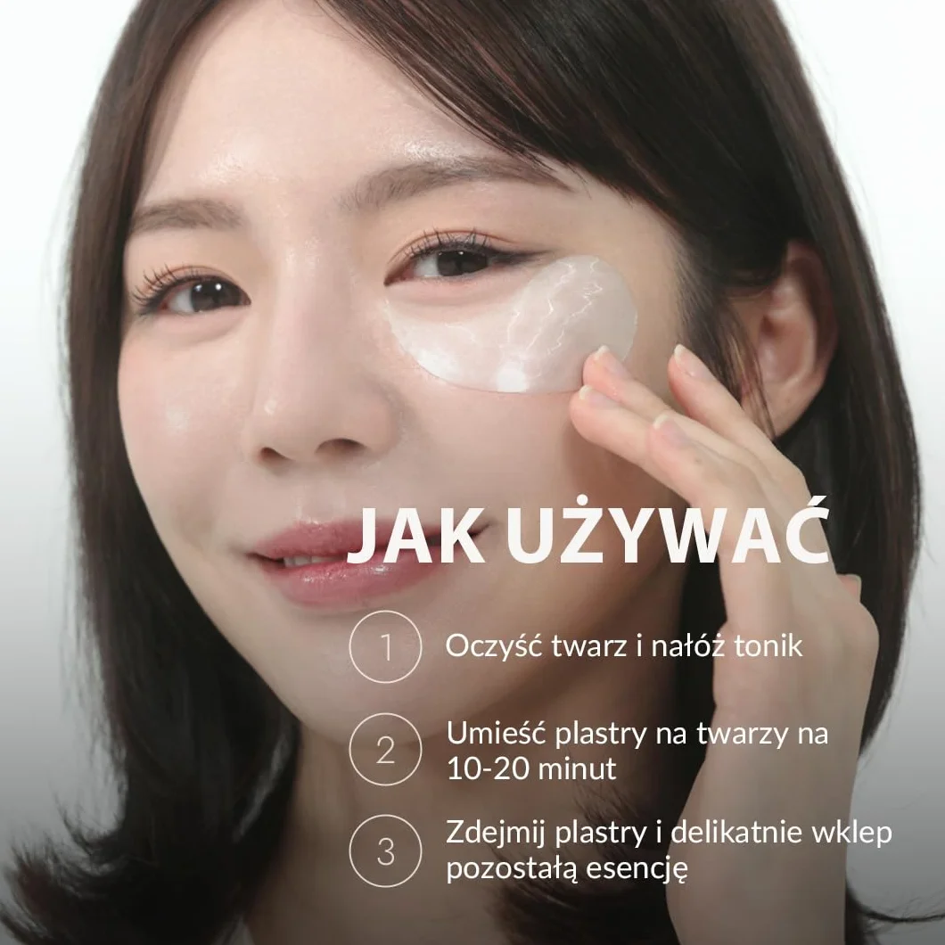 Mizon Pure Pearl Eye Gel Patch (30 par) Redukuje zmarszczki i opuchliznę, leczenie cieni i worków pod oczami, Płatki pod oczy w postaci hydrożelu z kompleksem białych kwiatów, naturalne składniki