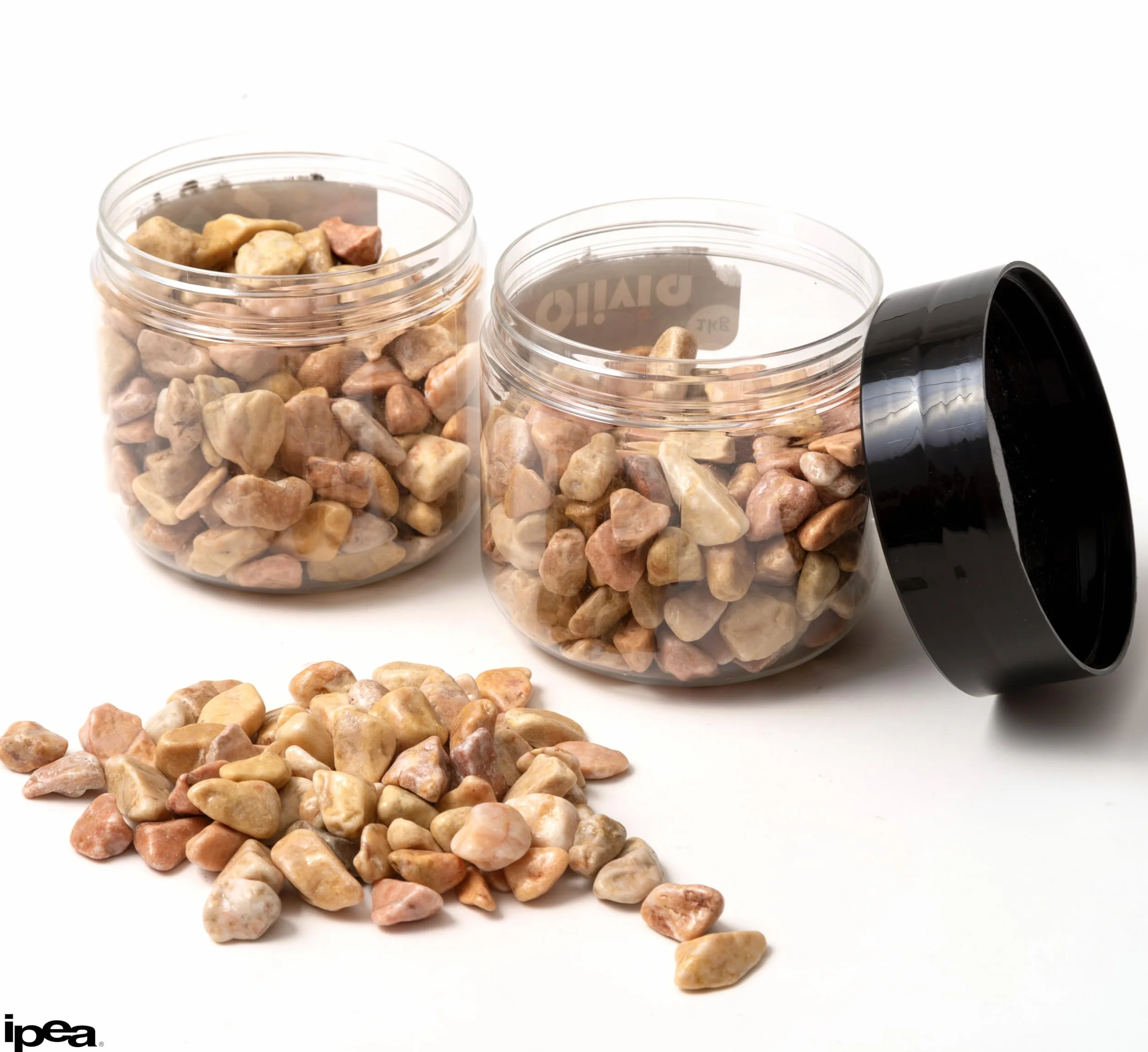 IPEA Kamienie dekoracyjne naturalne 8-10 mm 1 kg do wazonów ogrodowych akwarium