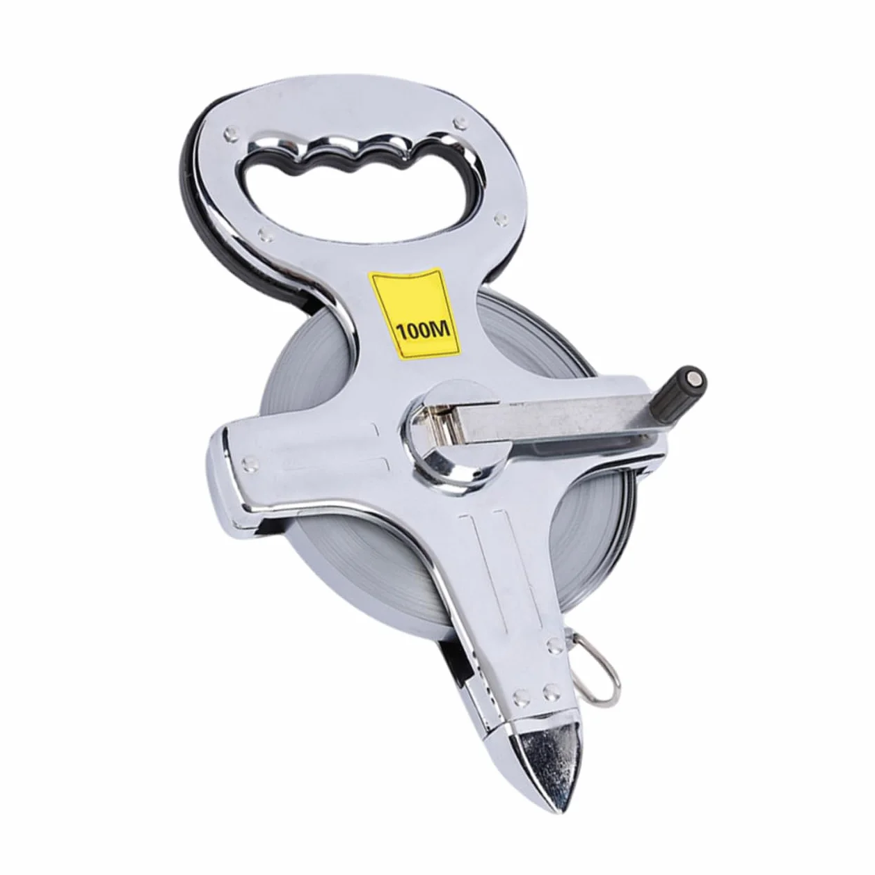 jojofuny Taśma Miernicza 100m Firmy Retractable Tape Ruler Dla Architektów Cieśli I Stolarzy