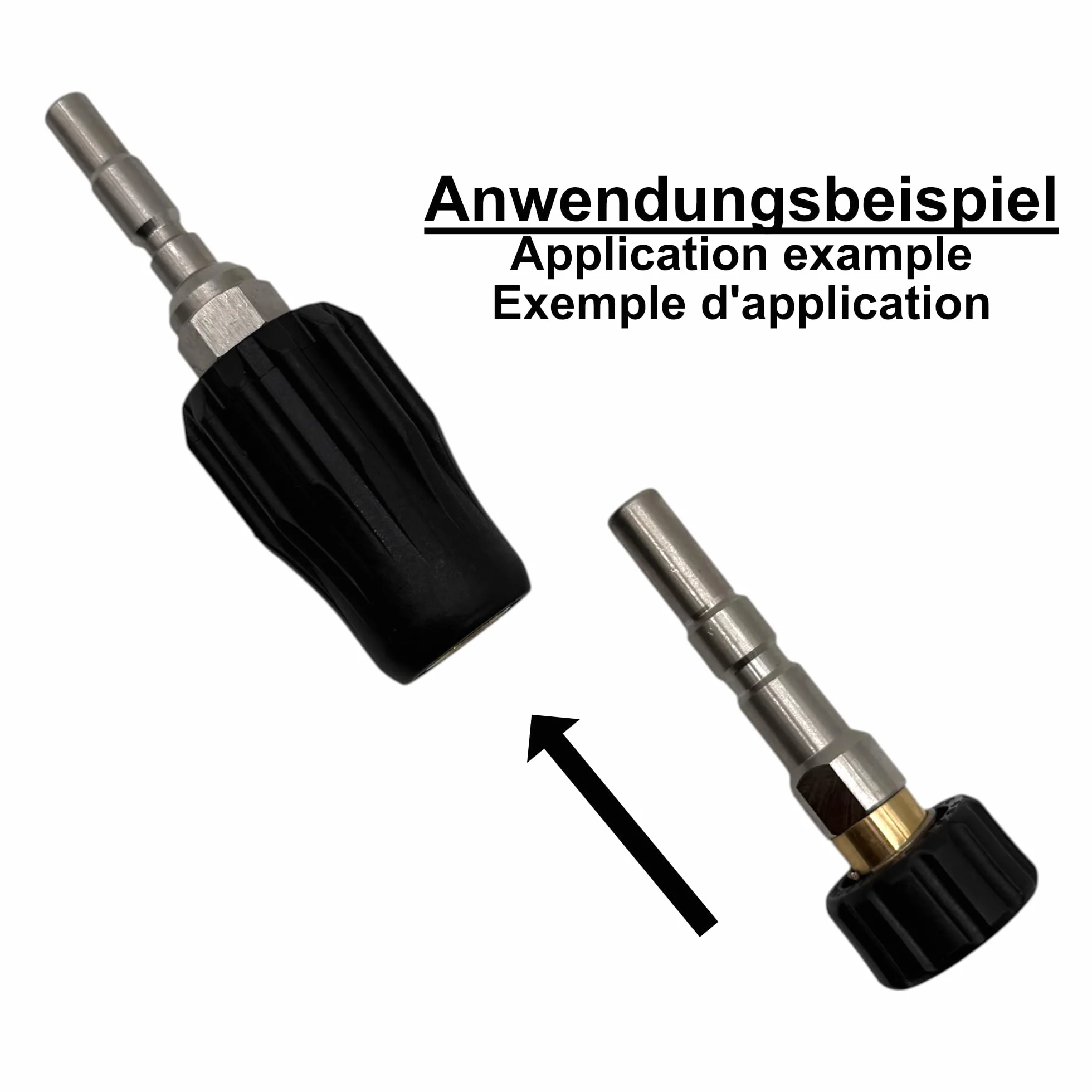Adapter Kranzle K 1050 D10 na D12, szybkozłączka, przejście do serii Hobby do profesjonalnej Kranzle, kompatybilny z K 1050 P TS T XA15 XA17, mosiężny