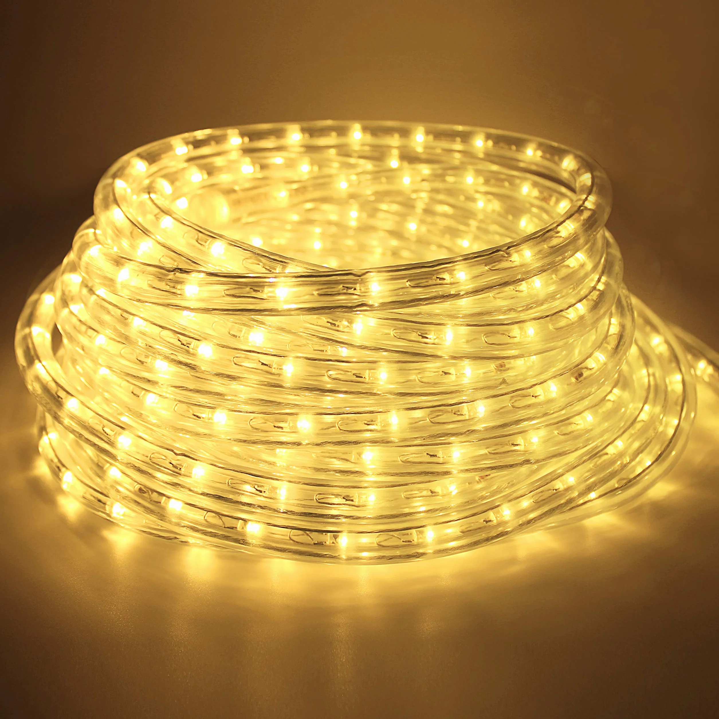 Forever Speed 14 m Wąż świetlny LED do Użytku na Zewnątr, Wodoodporny wąż LED Dekoracja i Oświetlenie, wąż świetlny LED na Boże Narodzenie, Wesele, Halloween, Ogrodu, Imprezę,Ciepła Biel