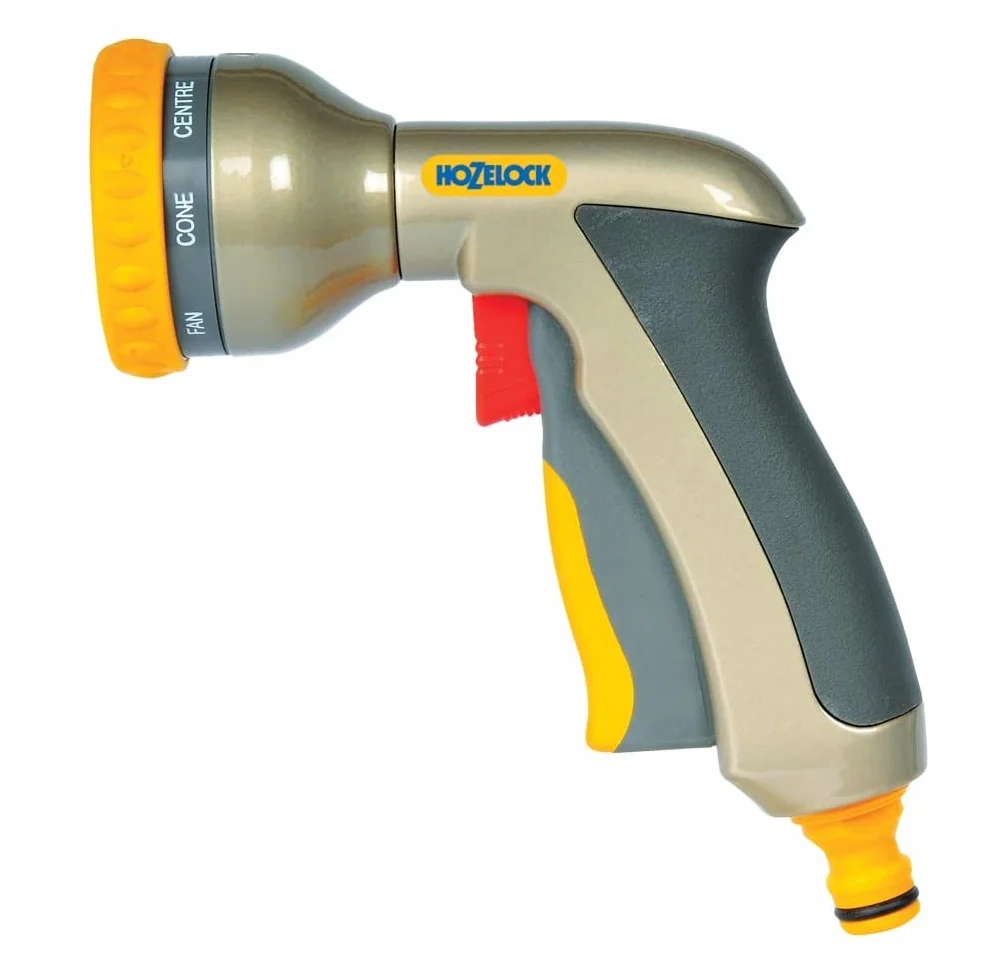 HOZELOCK Pistolet natryskowy Multi-Jet Plus metalowy 9 wzorów natryskowych
