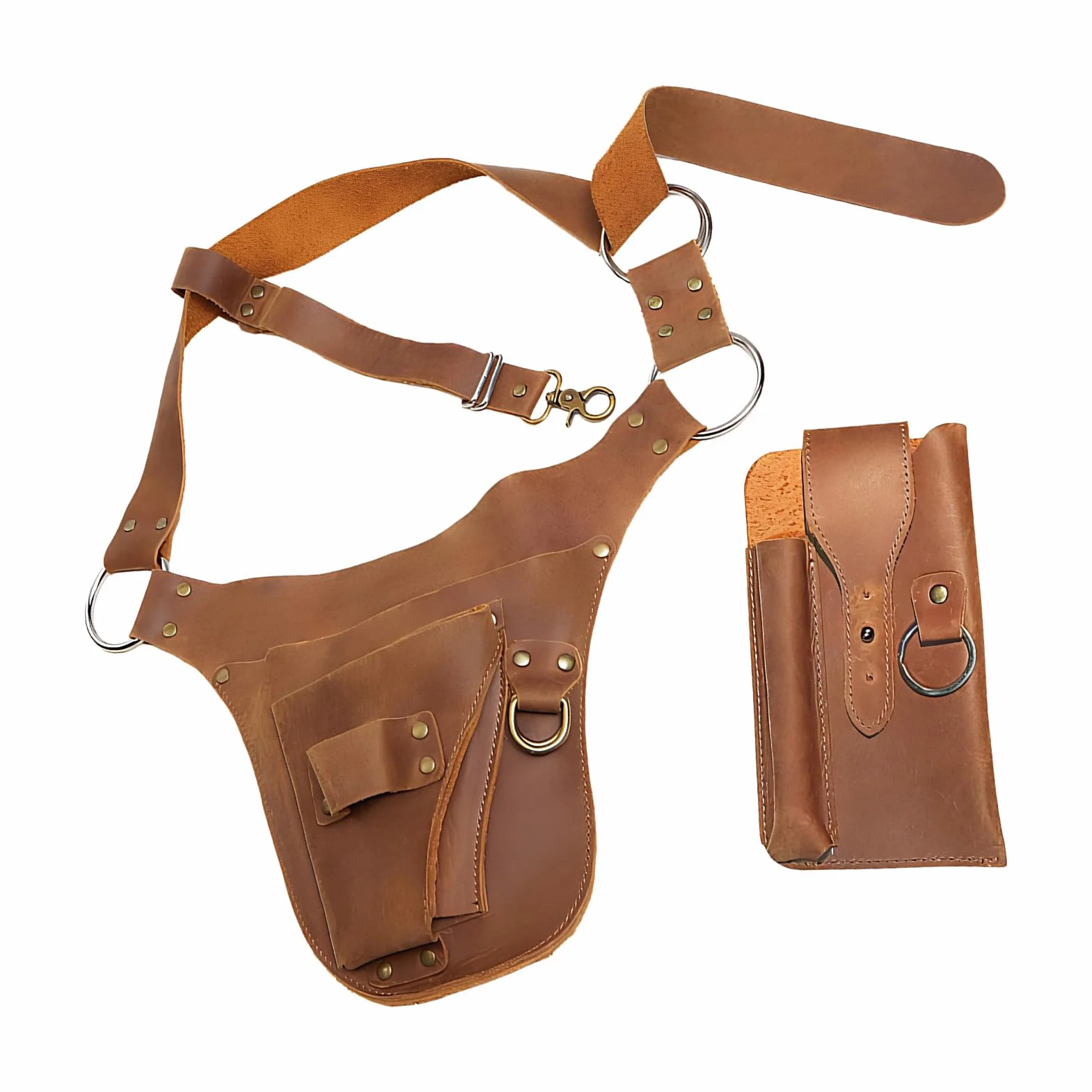 Garden Tool Belt Organizer Multi Pocket Waist Pouch Oxford Fabric Adjustable Strap Hands Free Storage