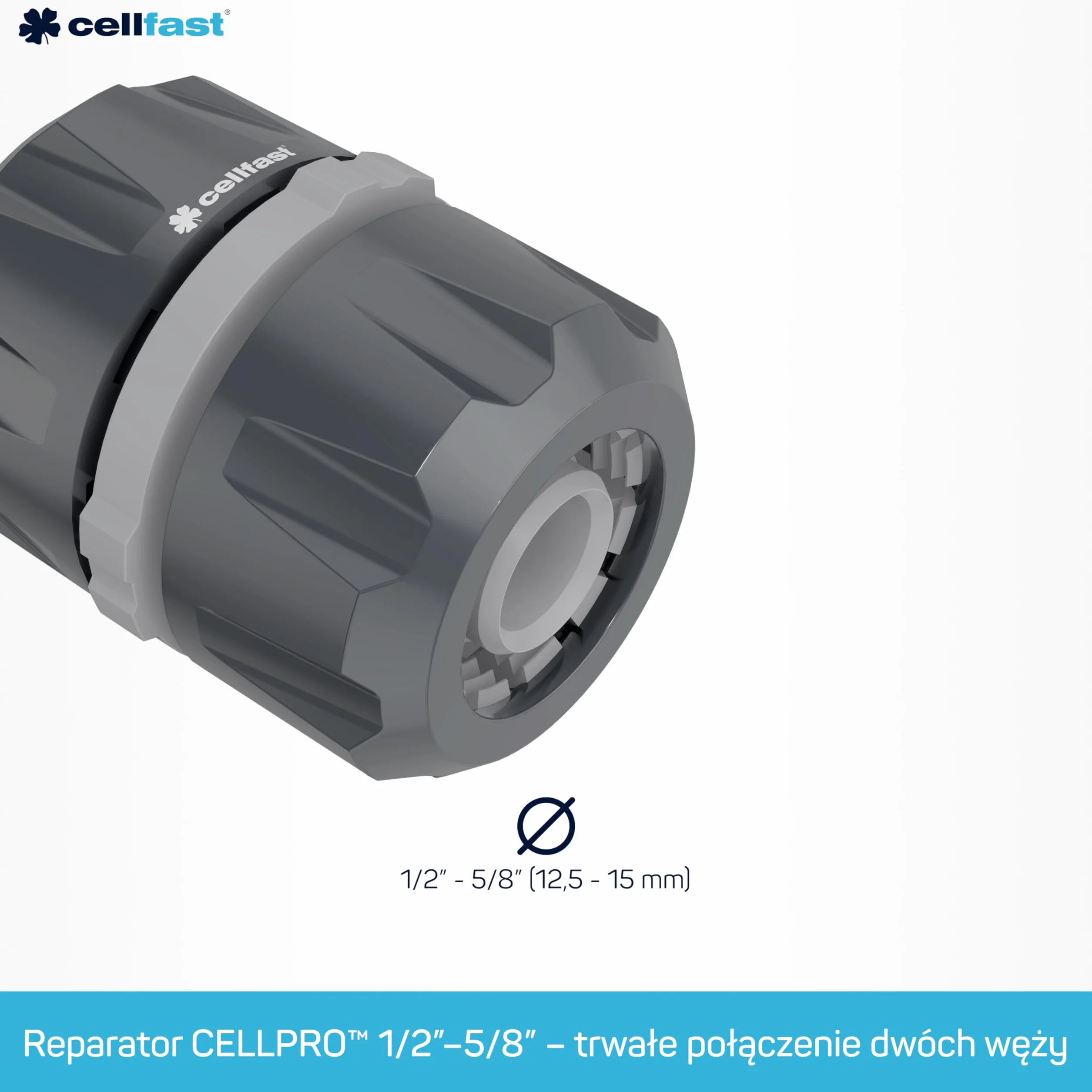 Cellfast Reparator IDEAL™ 1/2" - 5/8" Tworzywo PC/ABS 51-600