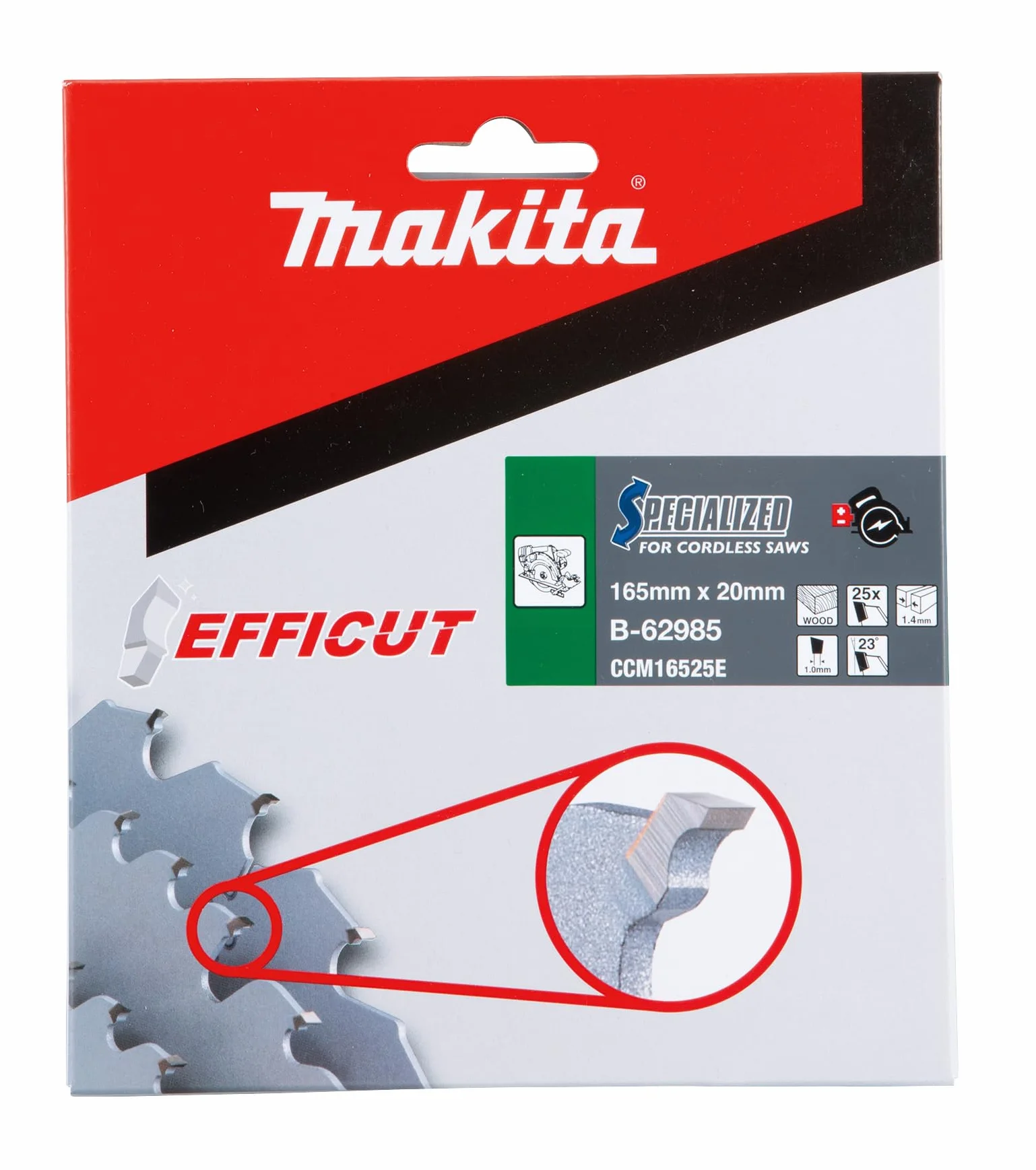 Makita B-627985 Tct Brzeszczot Piły