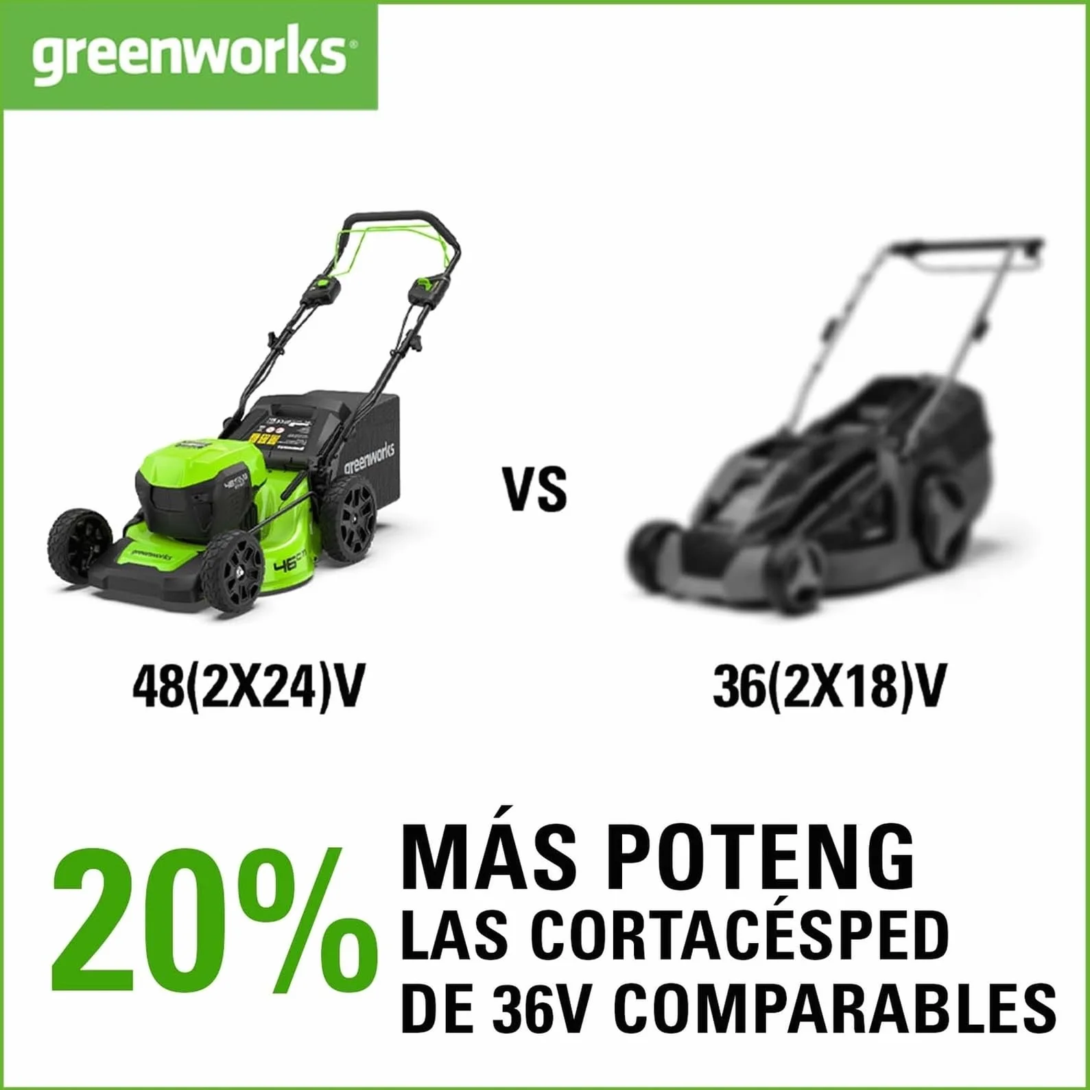 Greenworks G24X2LM36K4X Kosiarka Akumulatorowa 36cm 40L 2x24V 4Ah