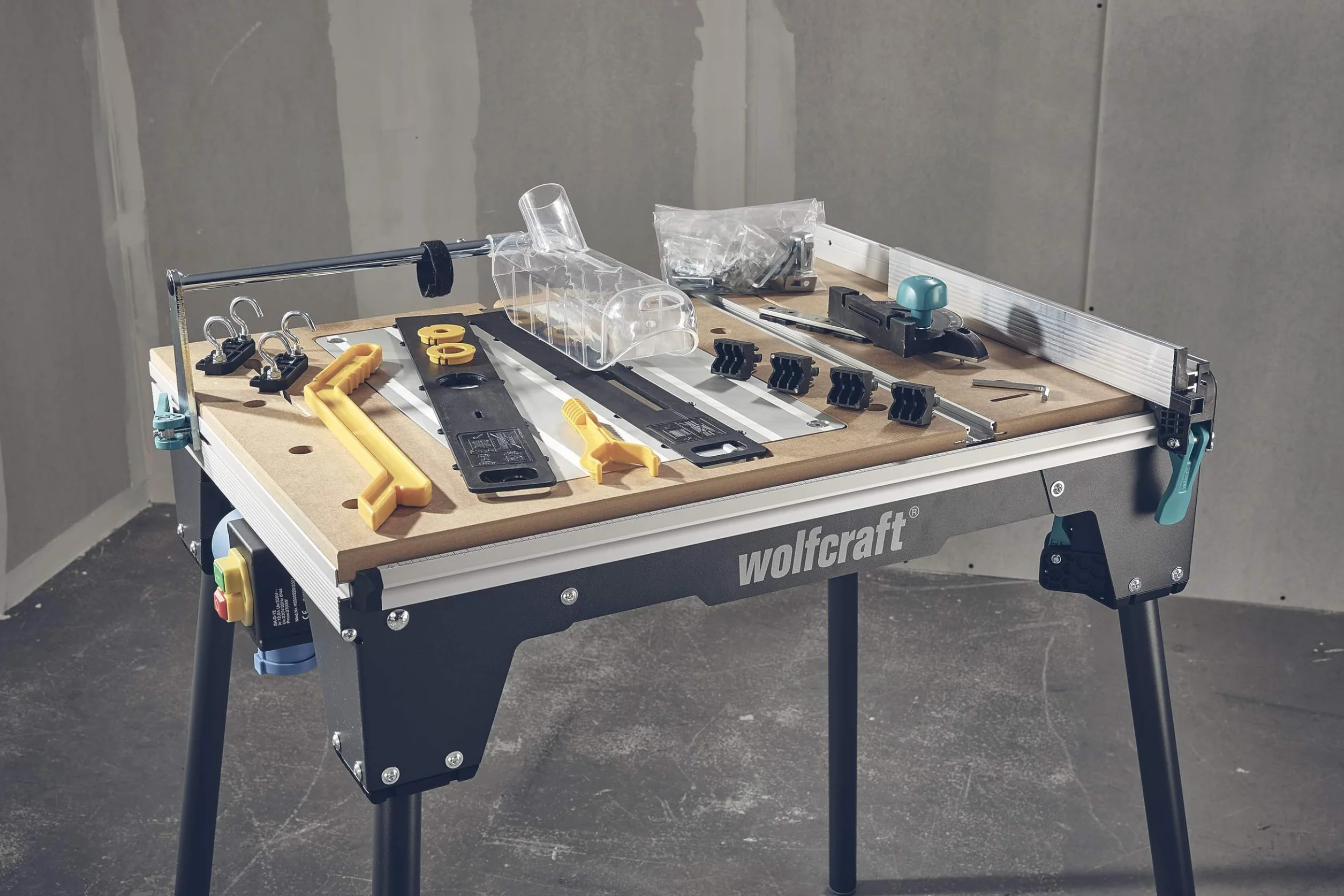 Wolfcraft MASTER cut 2200 stół maszynowy 17 kg