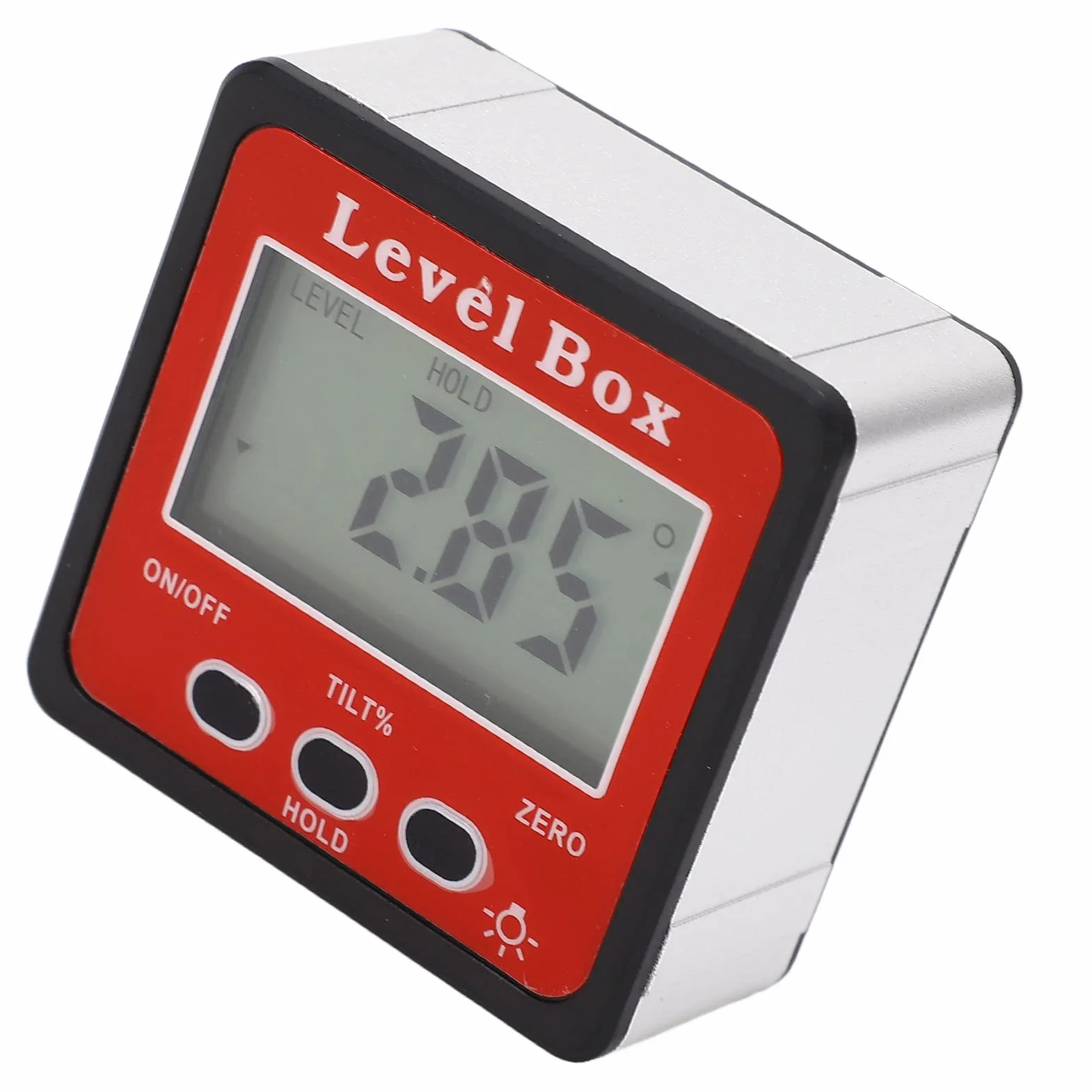 Box Digital Level, Magnetyczny Pochyłomierz z Tworzywa ABS, Przenośny Cyfrowy Kątomierz do Obróbki Drewna