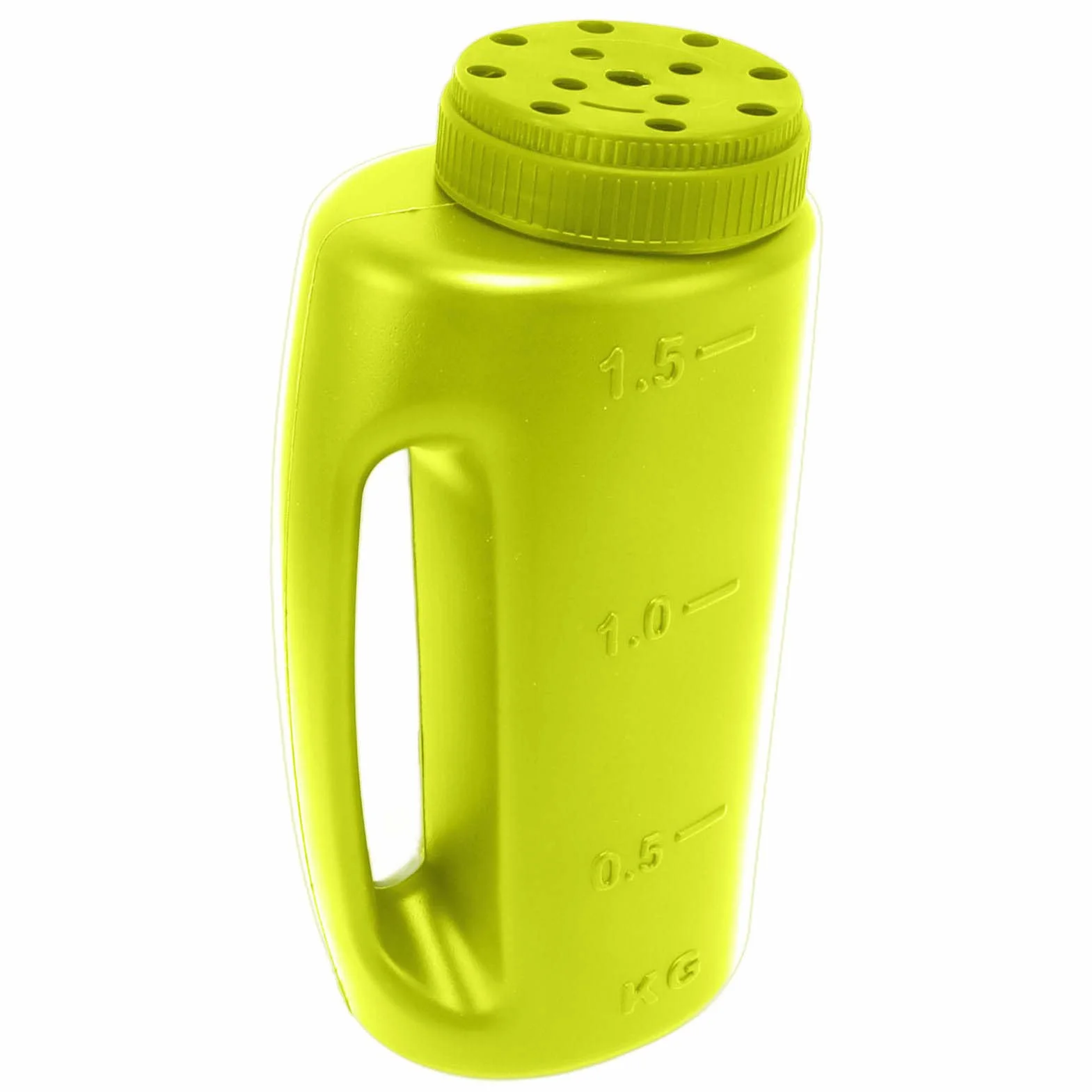 Ręczny Rozsiewacz Nasion Trawy Gruby materiał Przenośny Rozsiewacz Nawozów Wytrzymały do ​​karmienia Zwierząt 7,5 X 4,9 Cala (GREEN)