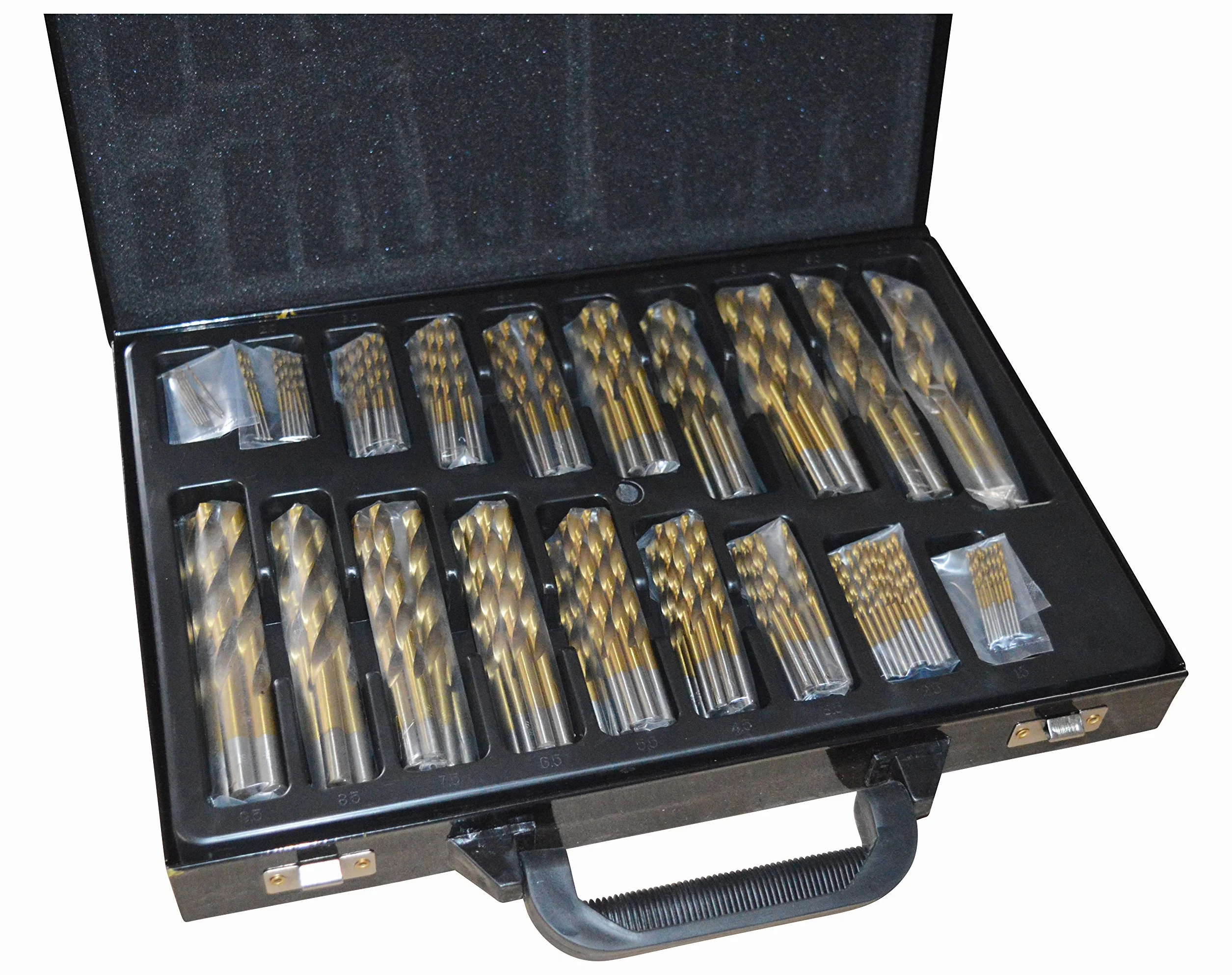 PD-01902 zestaw wierteł 170 sztuk 1-10 mm