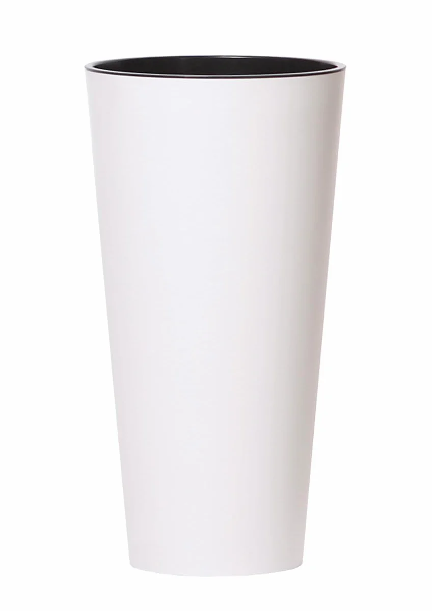 Doniczka ozdobna Ø 20 cm x 38 cm z tworzywa sztucznego odporna na UV