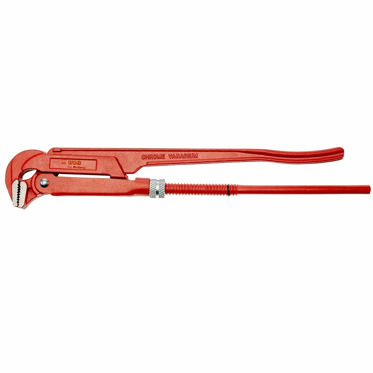 Klucz do rur narożny DIN 5234 | 90° kątowy, model szwedzki | Nr 812 | 4” | WGB