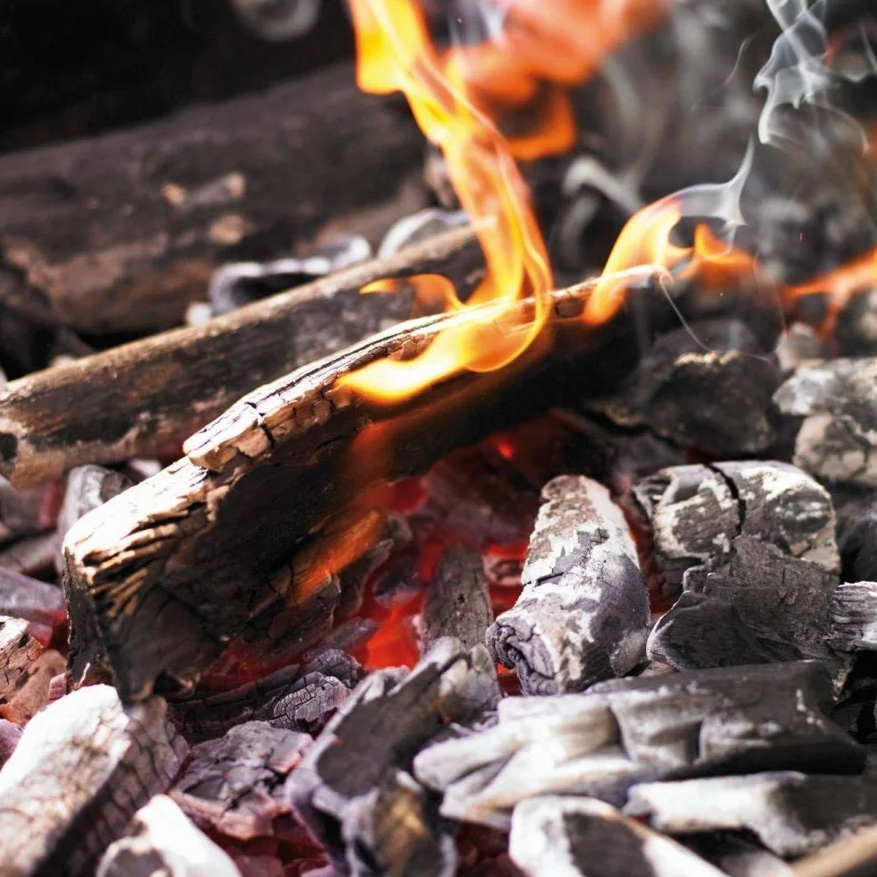 Rösle Kosz na węgiel F60/F60 AIR, 2-częściowy, wysokiej jakości kosze na węgiel dla równomiernej temperatury w grillu kulistym, pasuje do grilli kulistych o średnicy 60 cm, stal
