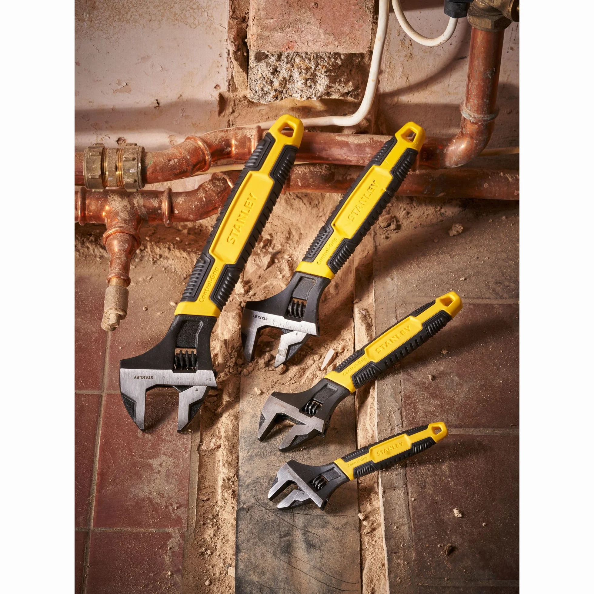 Stanley, Klucz nastawny MaxSteel 200 mm, francuz, 0-90-948