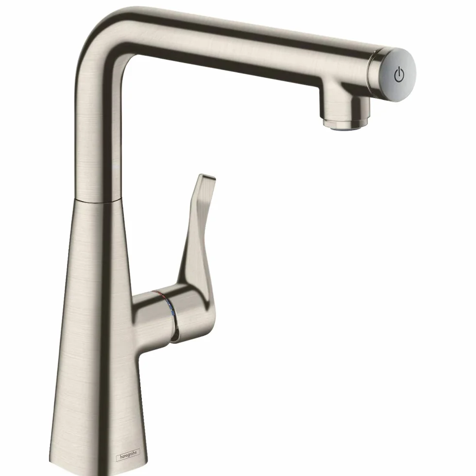hansgrohe Metris Select M71 Jednouchwytowa bateria kuchenna 260, 1jet stal szlachetna, 14847800