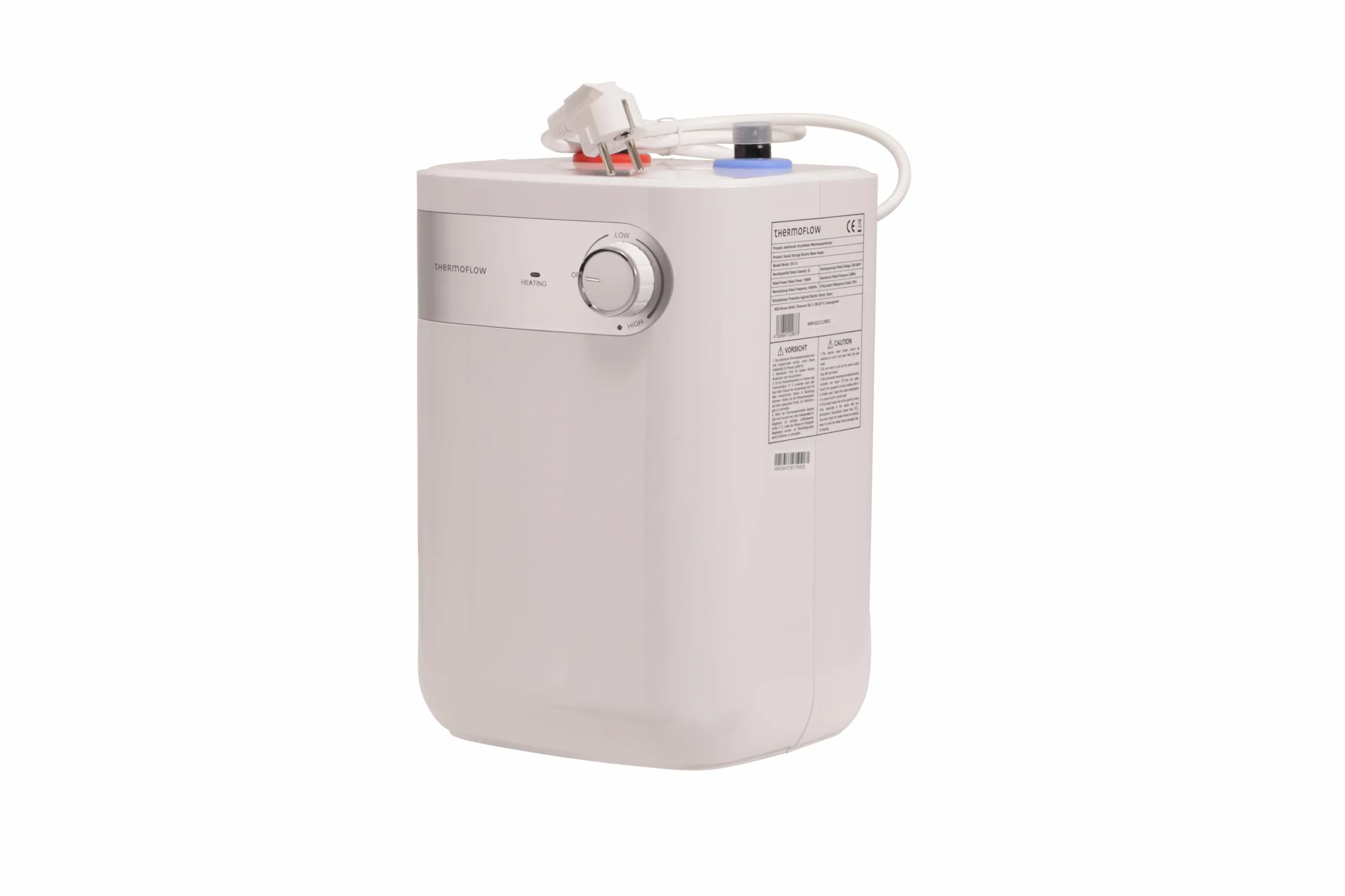 Thermoflow Boiler zbiornik ciepłej wody 5 l pod stół odporny na ciśnienie