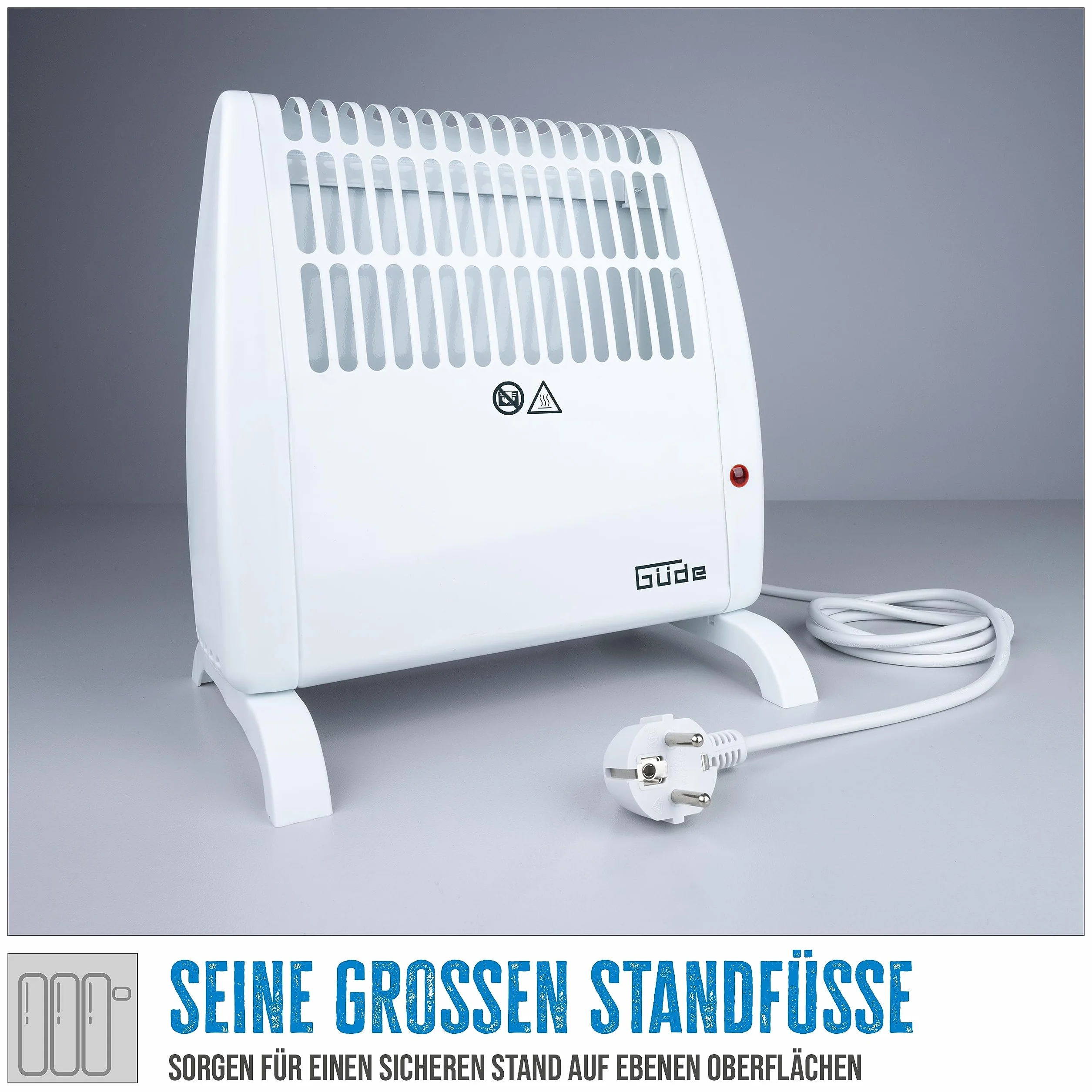 Güde Czujnik mrozu GFW 520 450-520 W 10 m³ termostat regulowany ochrona przed zamarzaniem