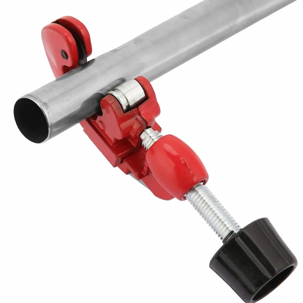 Kupferrohrschneider Tragbares Rohrschneidewerkzeug aus Manganstahl für PPR-Rohre aus Aluminiumrohr-Wellrohr(Red)