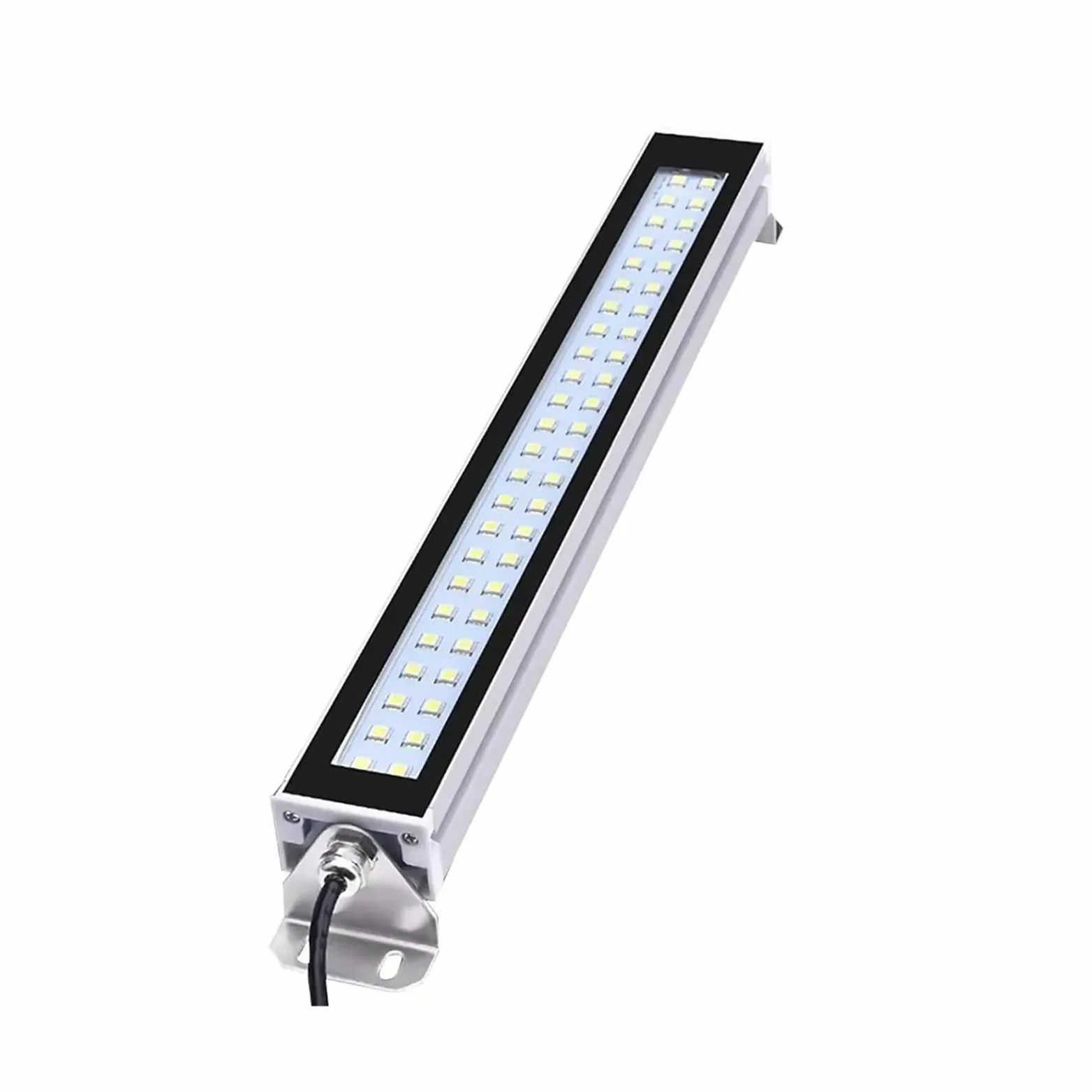 5-30W LED warsztat obrabiarki świetlówka IP67 wodoodporna lampa obróbcza pyłu olejowego do tokarki CNC szlifierka Do obrabiarek(24W,24V-36V)