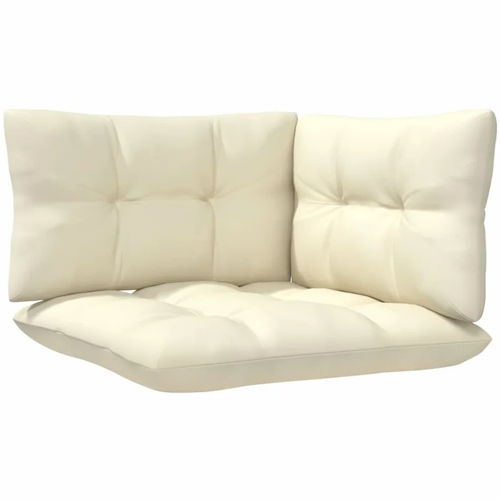 vidaXL 3-osobowa sofa ogrodowa z poduszkami, drewno sosnowe