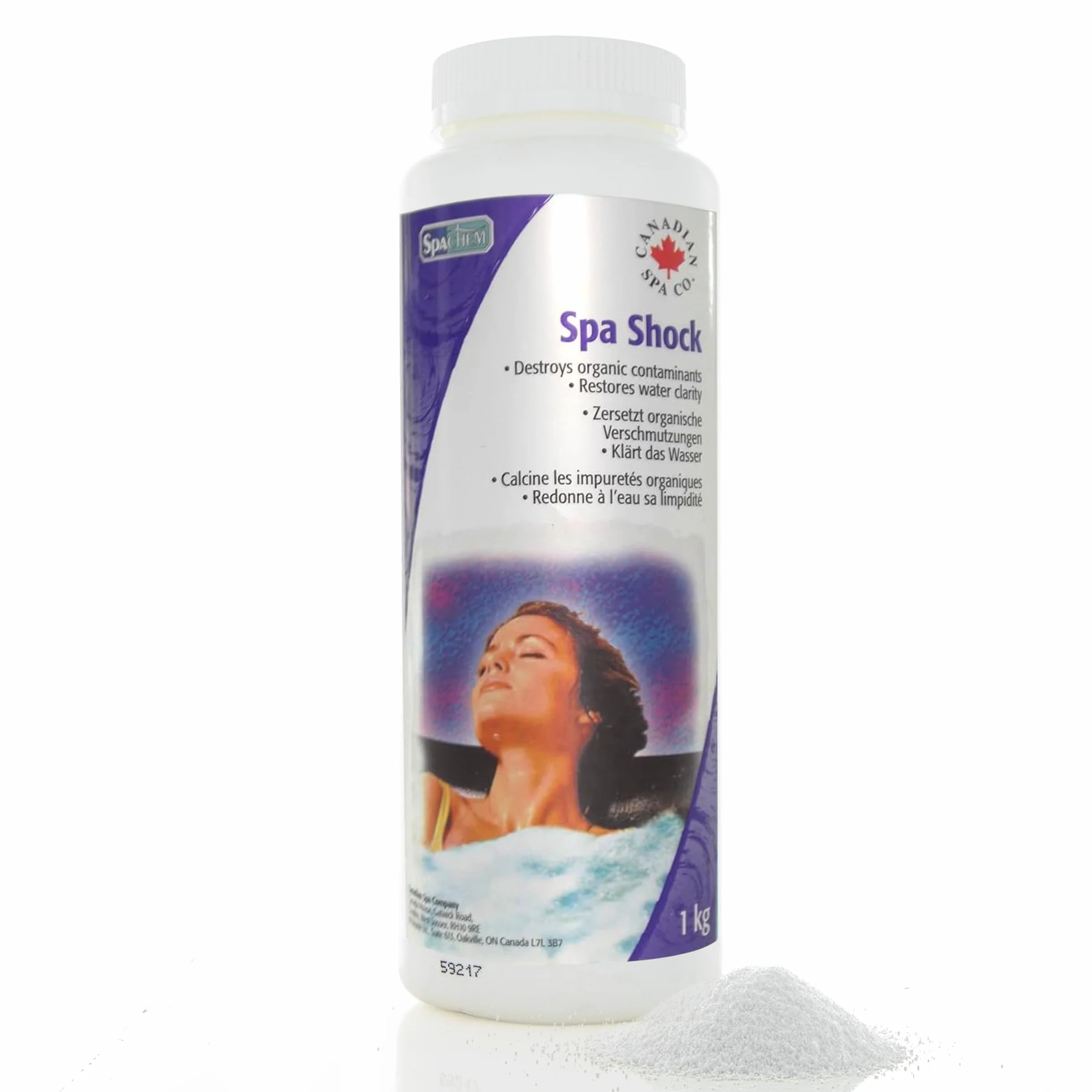 CANADIAN SPA CO. Pool shocker 1 kg granulki z aktywnym tlenem do basenu