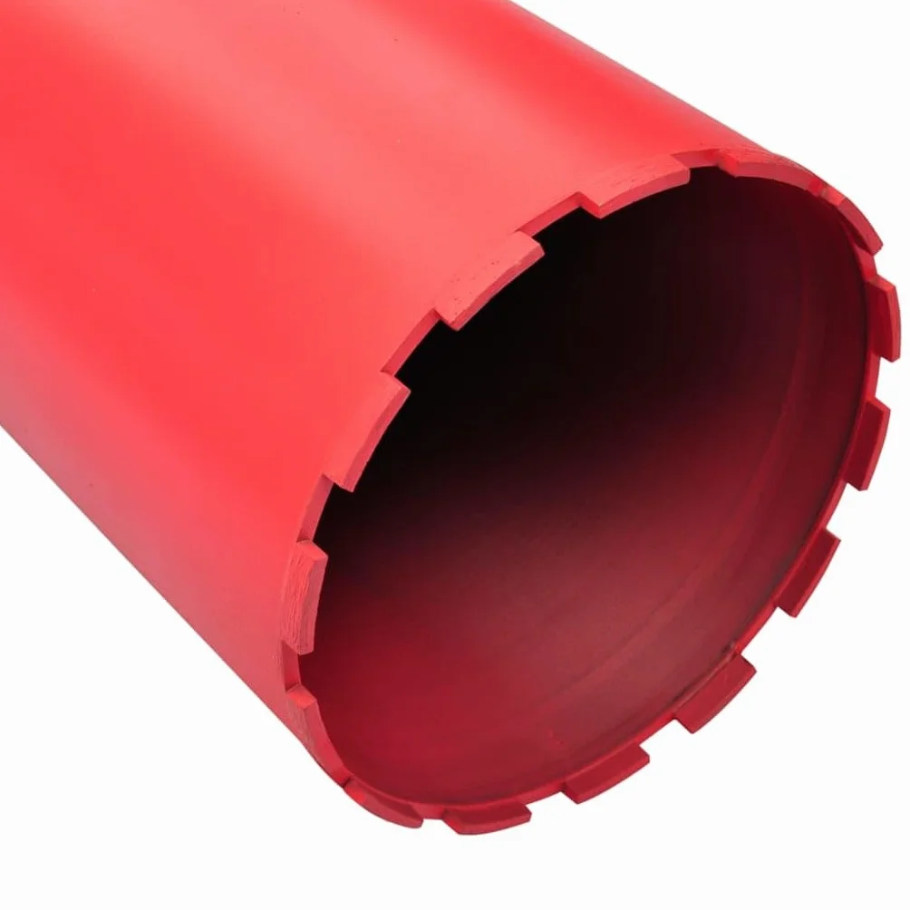 Diamentowe wiertło rdzeniowe do wiercenia na sucho i na mokro, 180 x 400 mm, z wytrzymałej stali, gwint 1 1/4", wysokość segmentu 7 mm, idealne do betonu, kamienia, metalu, profesjonalny