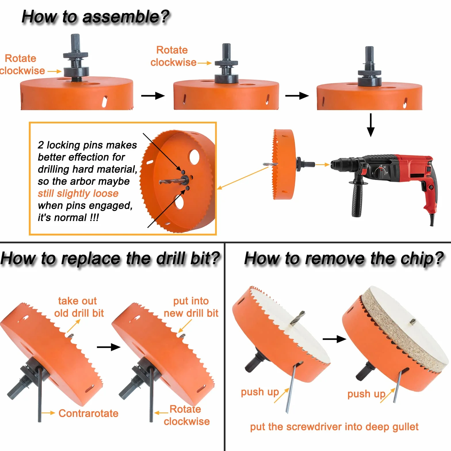 Otwornica 4-1/8 do oświetlenia wbudowania 4" 4" 4,1" do 4" LED podtynkowych otwornic 4-1/8 Bimetal Cutter