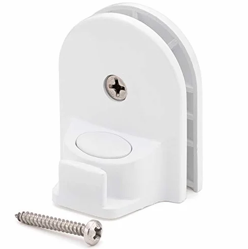ShowerPart Zawias / wspornik/prowadnica do drzwi prysznicowych RU4, części zamienne do drzwi prysznicowych, 1 x