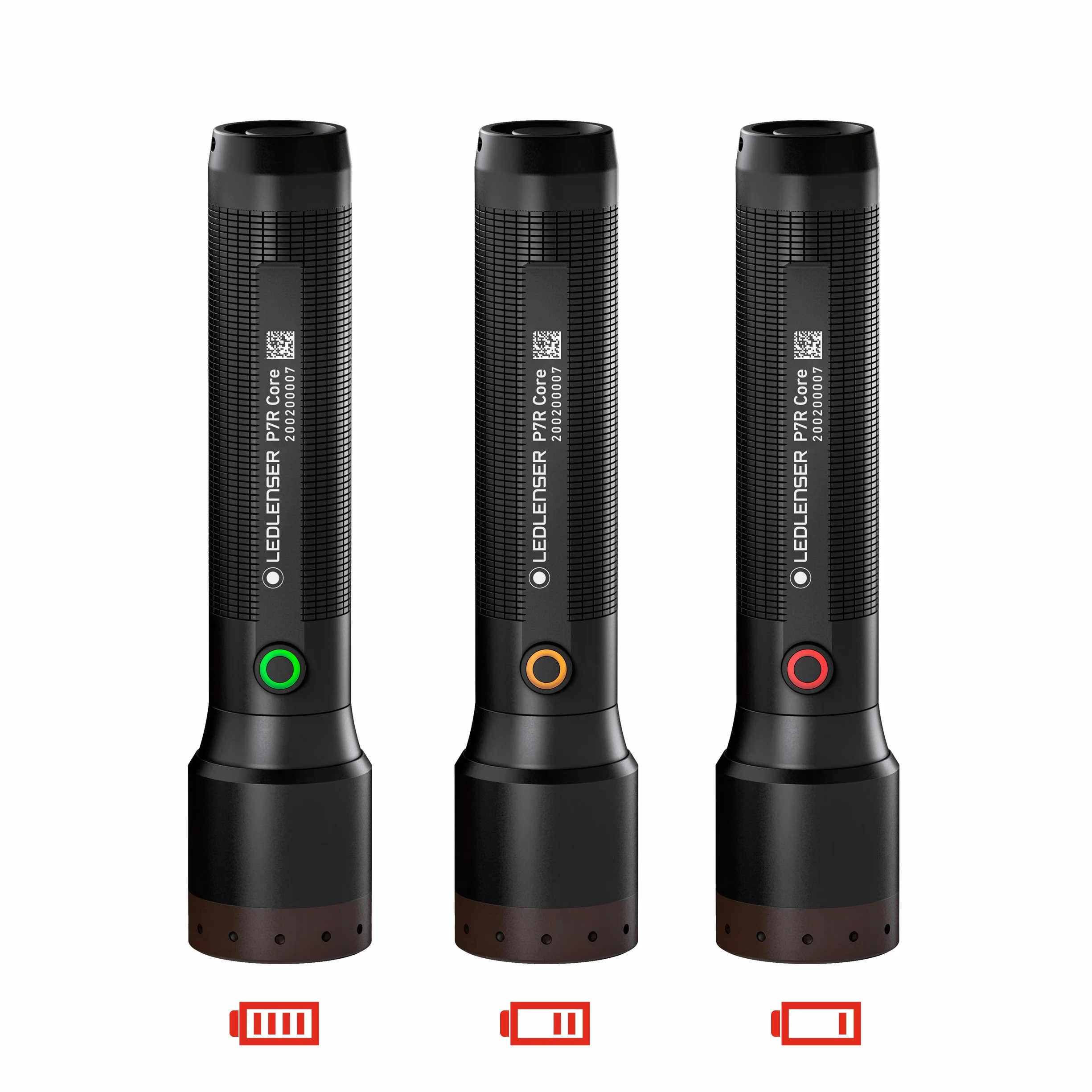 Ledlenser P7R Core Allround latarka LED, 1400 lumenów, ładowana akumulatorem litowym typu 21700, wodoodporność IP68, z możliwością ogniskowania, 300 m, stałe światło, magnetyczny kabel ładujący USB