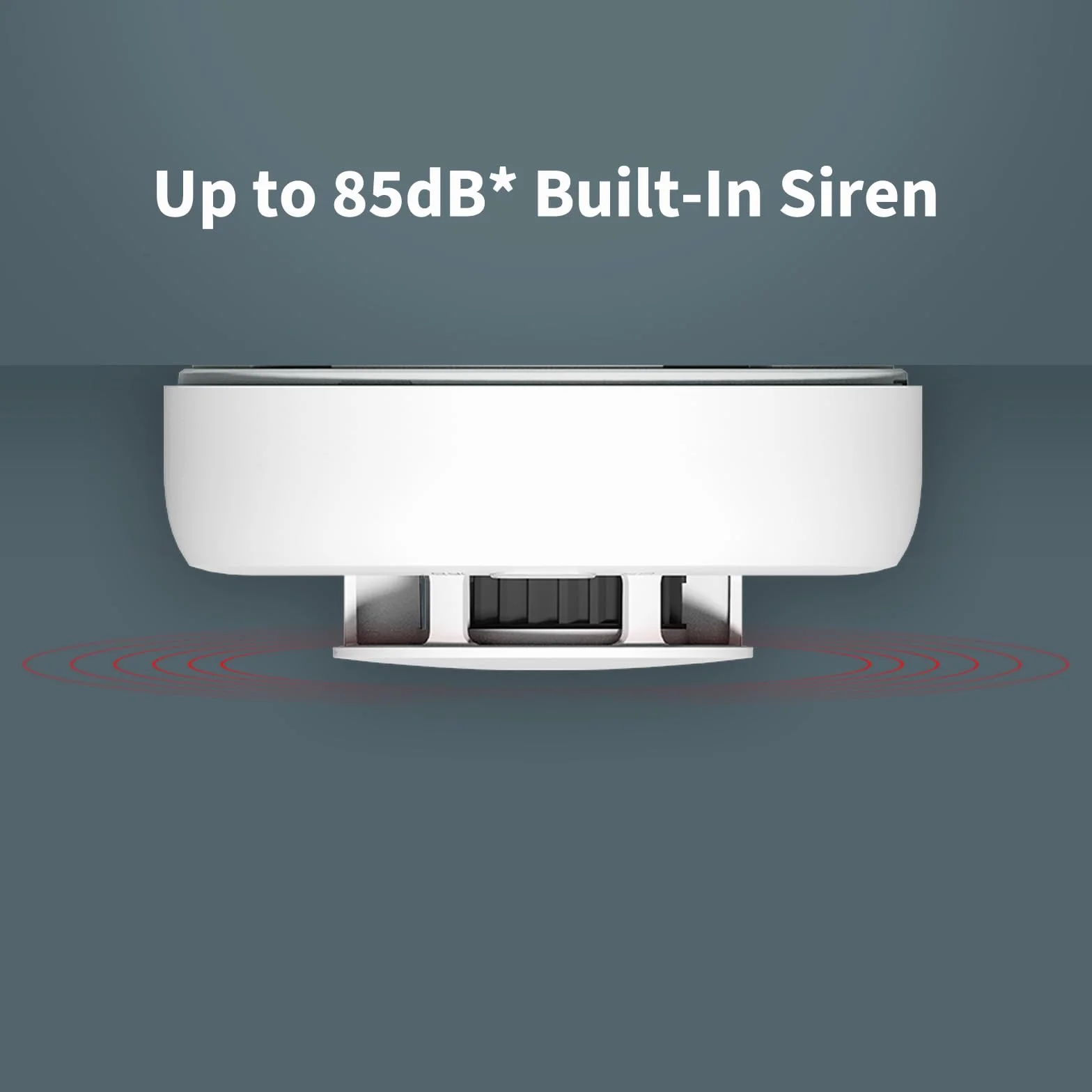 Aqara Czujnik Dymu, Wymaga Koncentratora Hub Aqara Zigbee 3.0, Alarmy Dymu dla Domu, Syrena 85 dB i Wskaźnik LED, Obsługuje HomeKit, Alexa, Google Home, SmartThings, Matter over Bridge