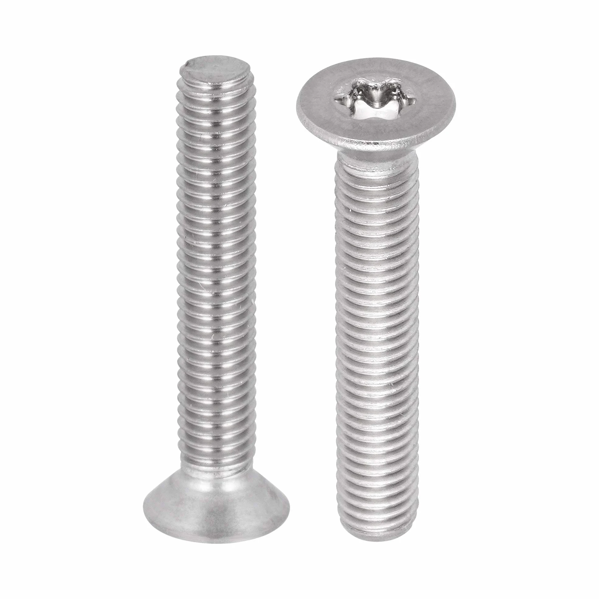 Śruby z łbem wpuszczanym Torx M3 x 12 z łbem stożkowym - pełny gwint ISO 14581 DIN 965 TX śruby z łbem stożkowym stal szlachetna M3 x 12 mm 50 sztuk