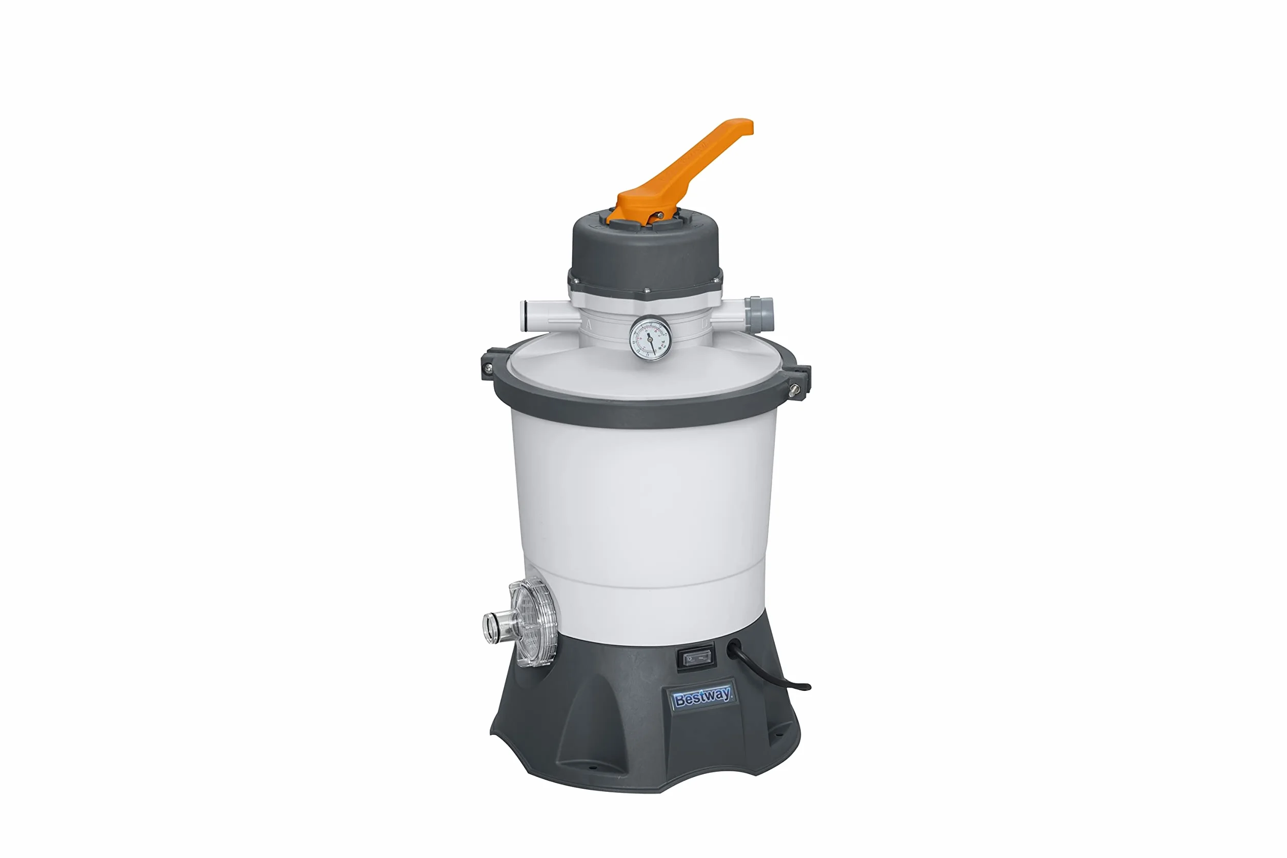 Bestway Filtr Piaskowy 3028 l/h Szary Pomarańczowy