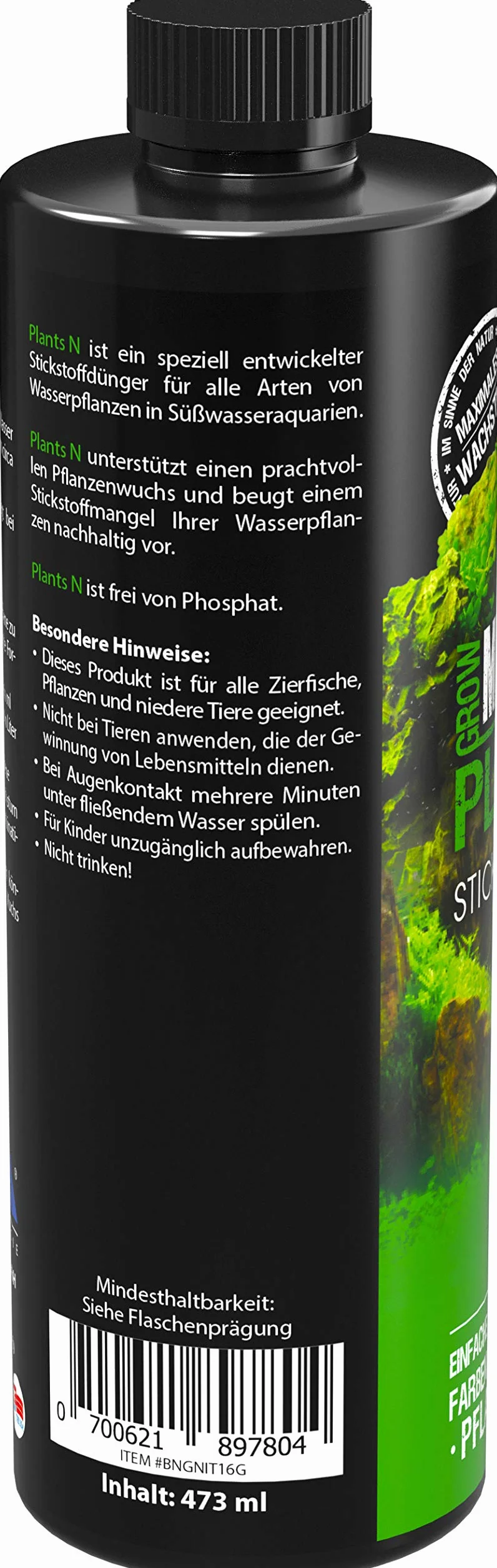 MICROBE-LIFT Plants N płynny azot nawóz do akwarium 473 ml