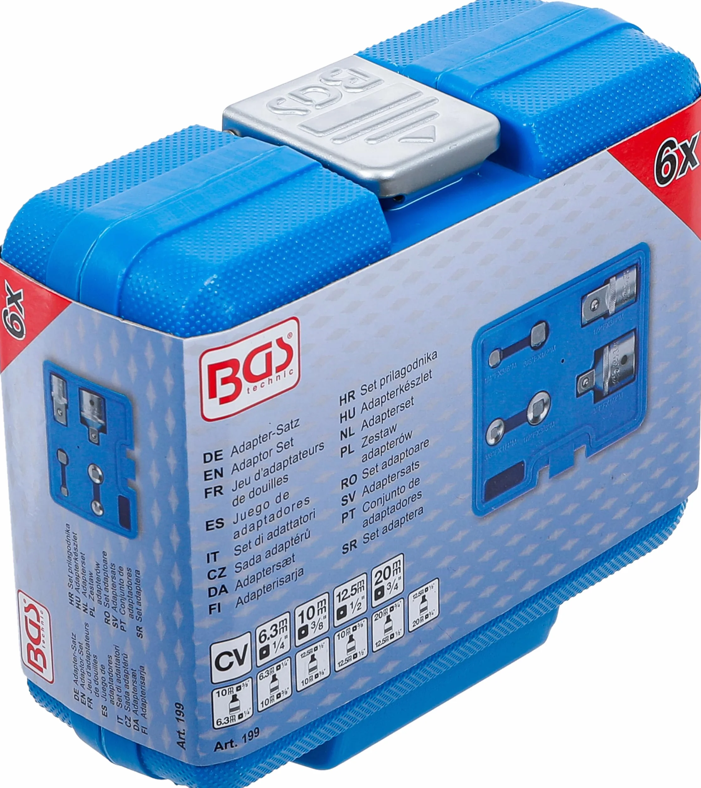 BGS 199 | Zestaw adapterów | 6 szt.