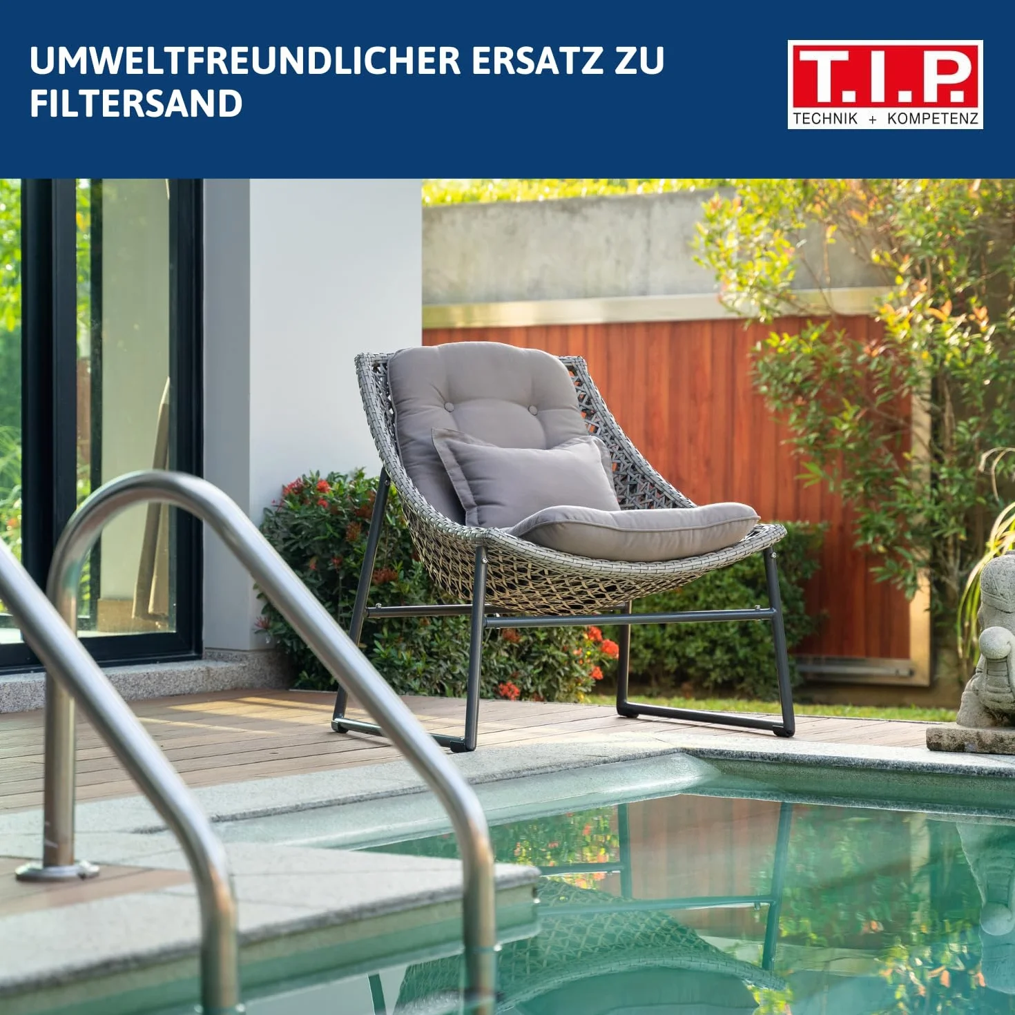 T.I.P. Chlorcomfort 15000 Zestaw Filtra Basenowego 2 w 1 15 m3 4000 L/H
