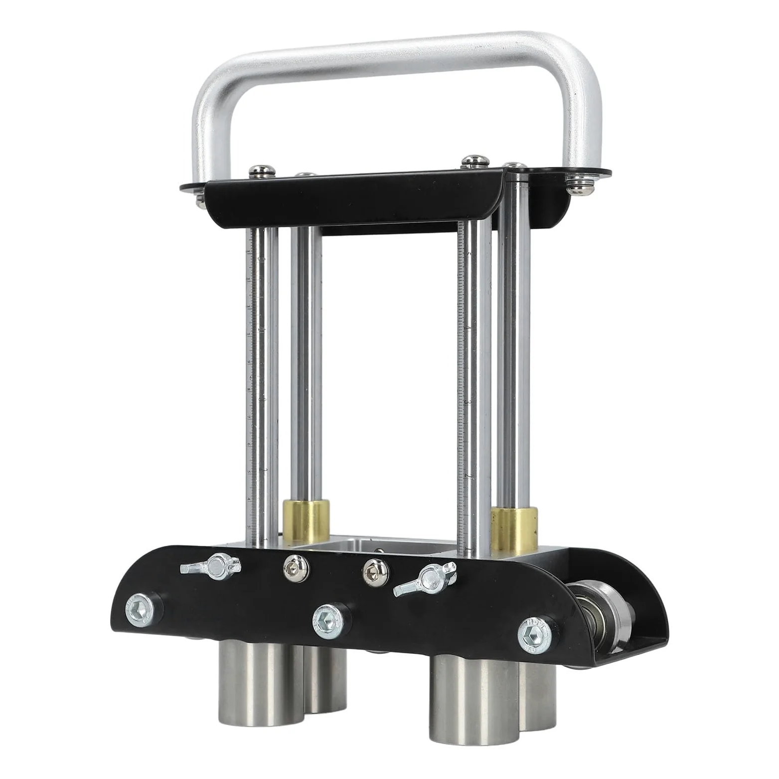 Giętarka Rolkowa do Metalu, Wszechstronne Narzędzie do Gięcia Stali, Aluminium, Miedzi, Zagięcia Pod Kątem 0–90 Stopni, wysokość Zagięcia 13–130 Mm, do Produkcji Kiosków