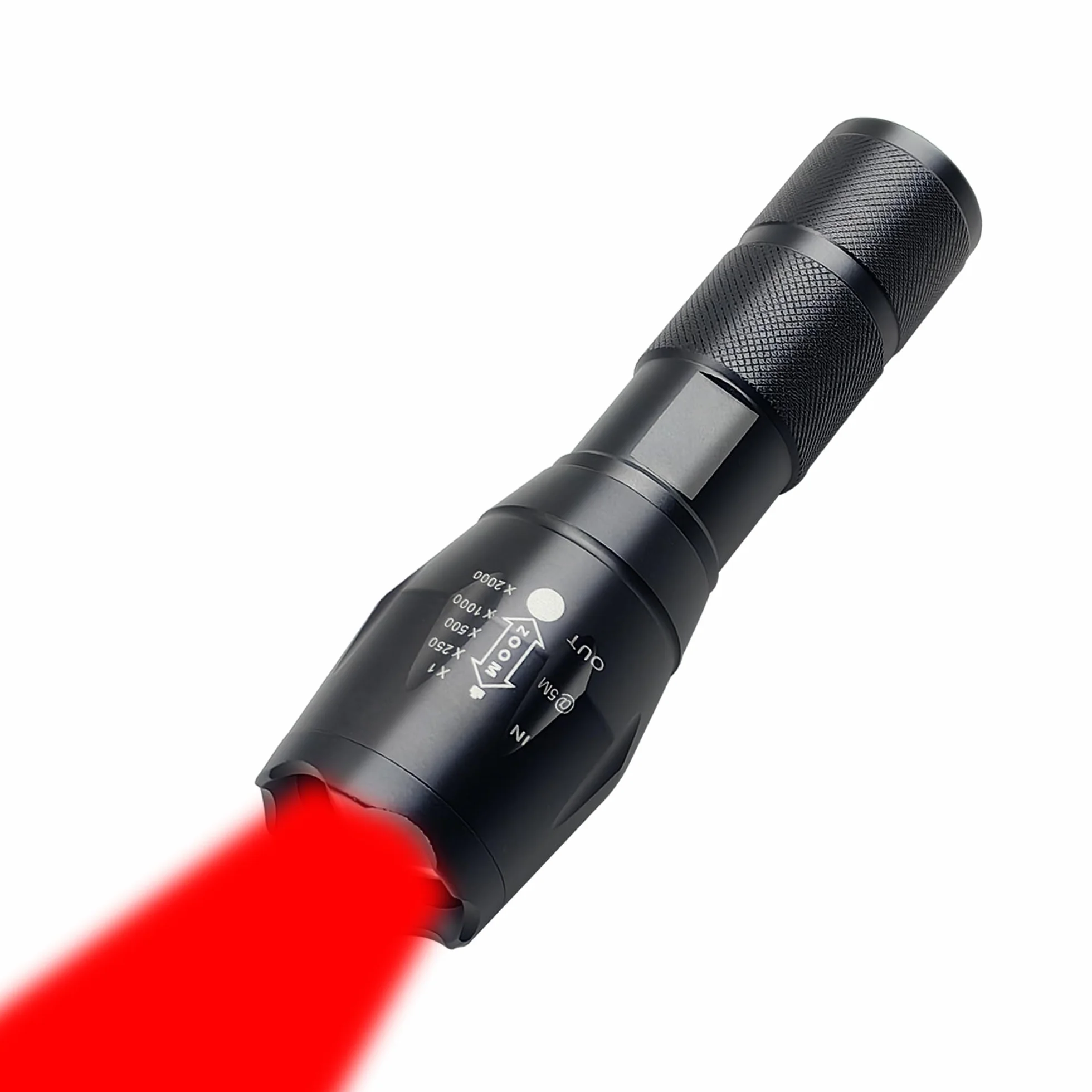 Latarka LED (czerwone światło)