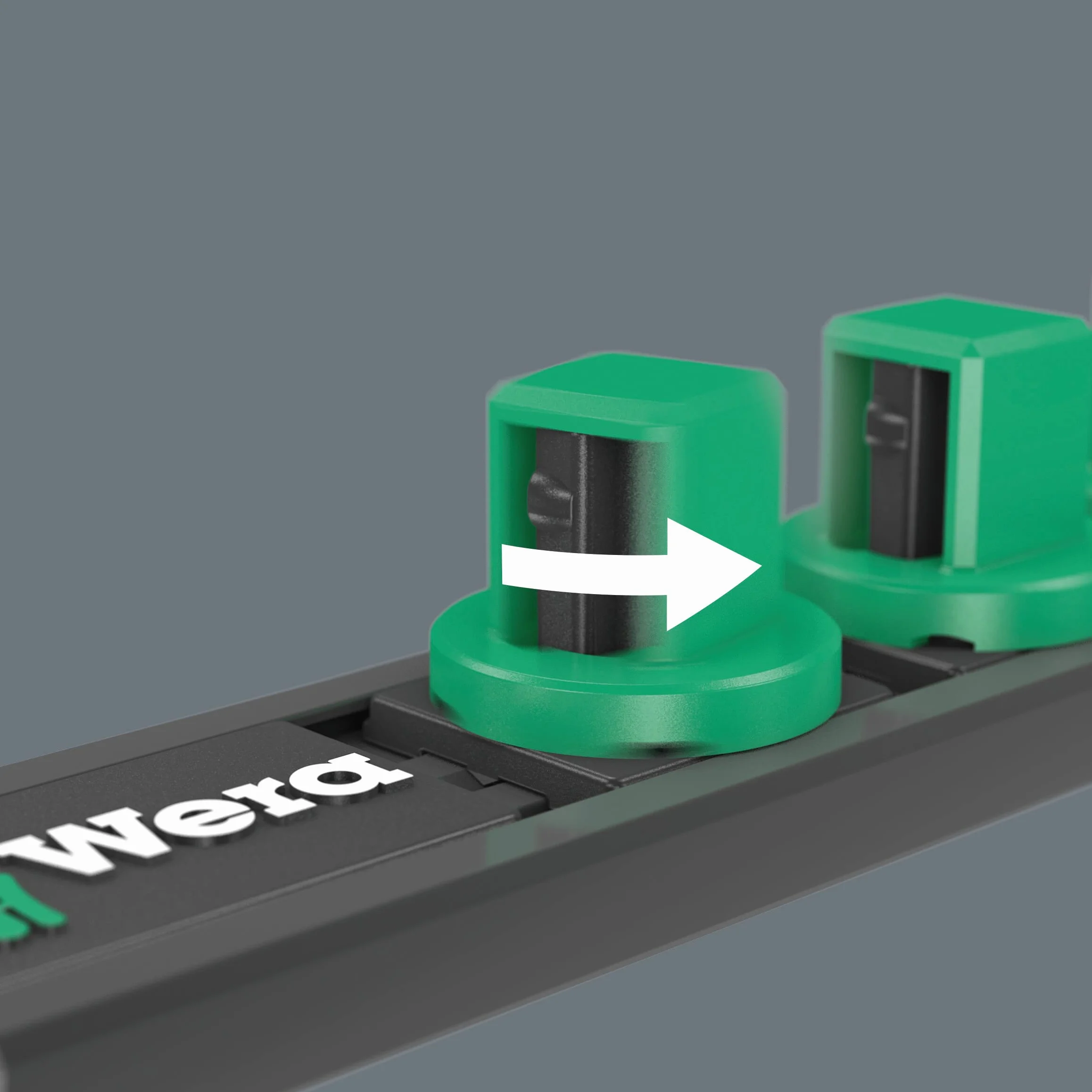 Wera 05005451001 9607 listwa magnetyczna do nakrętek B Impaktor 1, 11-częściowa