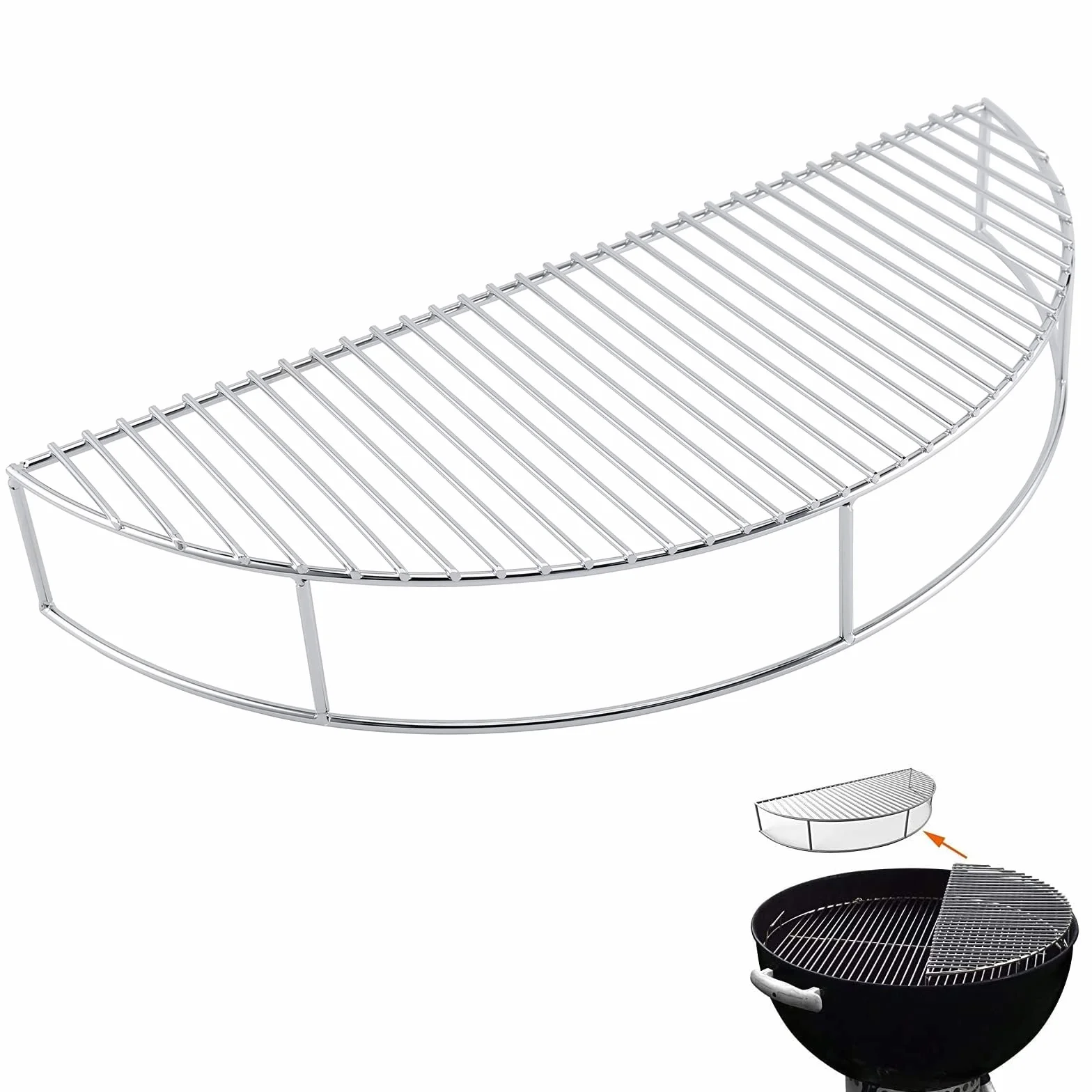Siatka grzewcza do Weber 57 cm Grill węglowy chromowane części