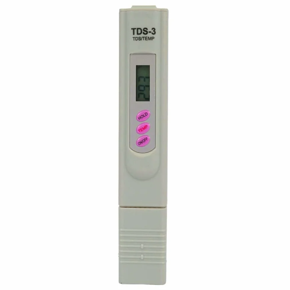 Mesee TDS3 tester jakości wody, miernik TDS z wyświetlaczem LCD, ppm do wody pitnej