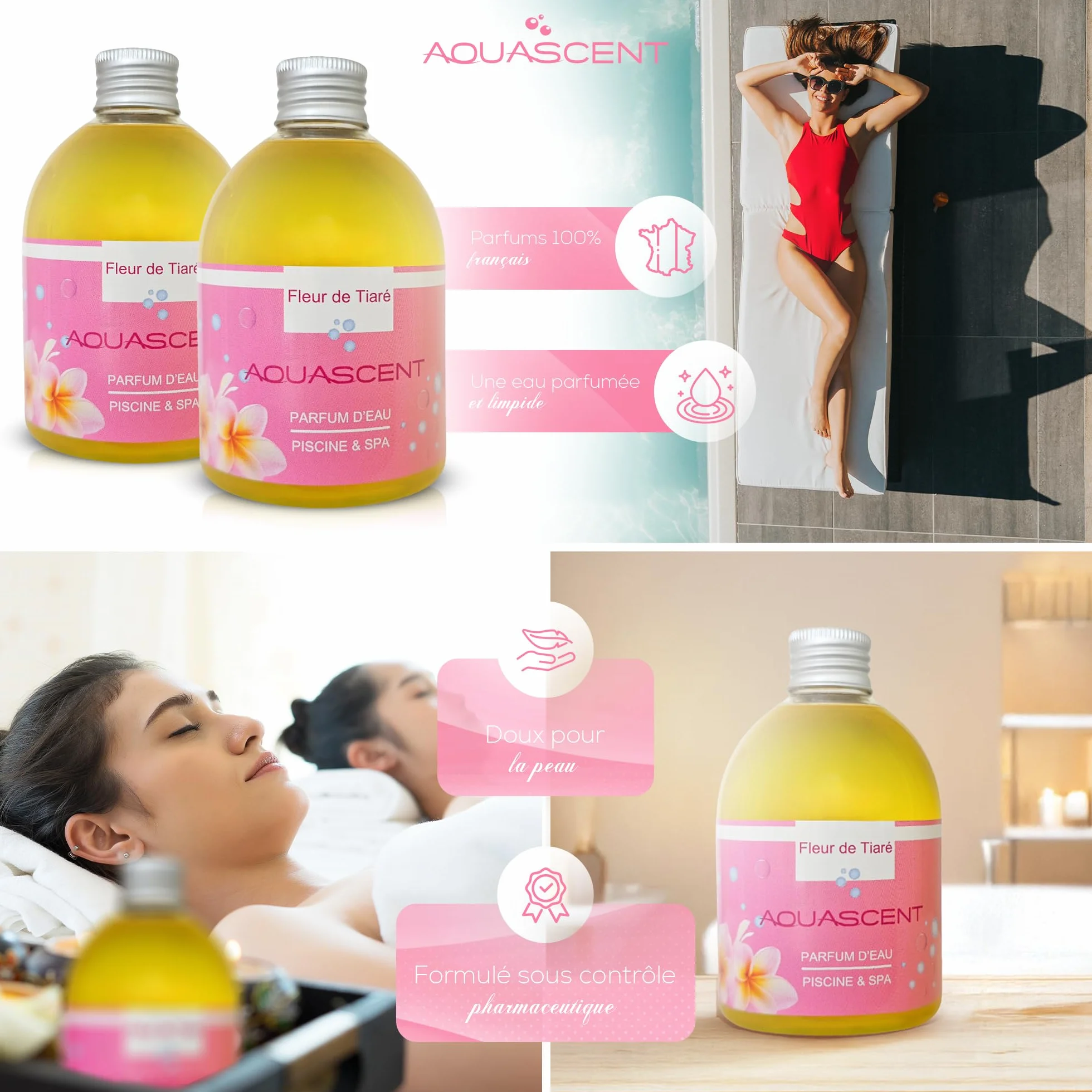 Kwiat TiAREE Zapach basenu i Spa 250ml
