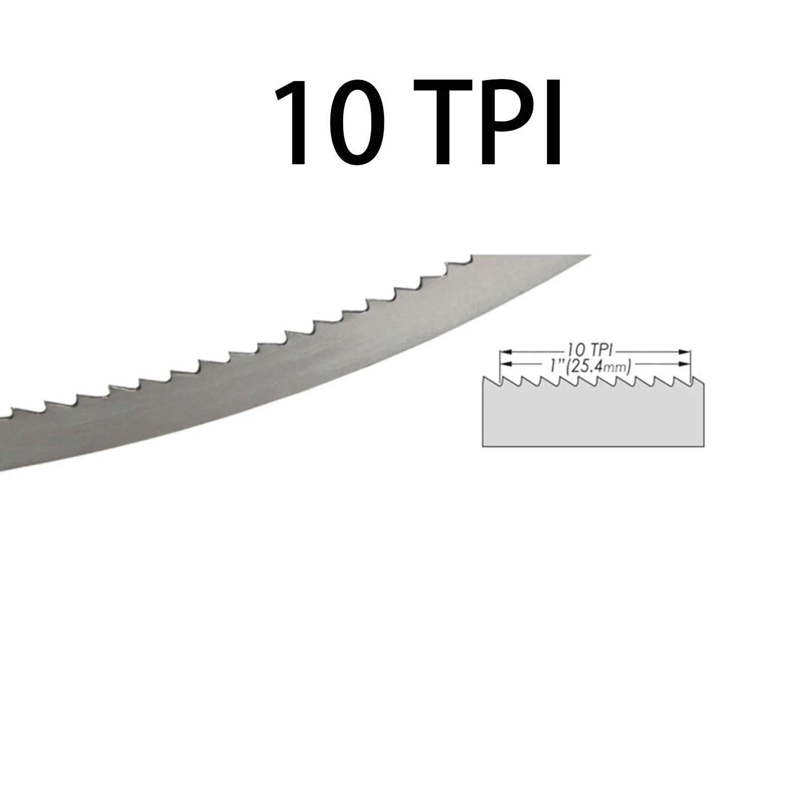 Brzeszczot do piły taśmowej, 42 55 56 58 59 62 67 69 70 72 88-calowe brzeszczoty do pił taśmowych, 1/4 cala brzeszczoty do pił taśmowych, 10TPI brzeszczoty do pił taśmowych do obróbki drewna 1 szt.(70