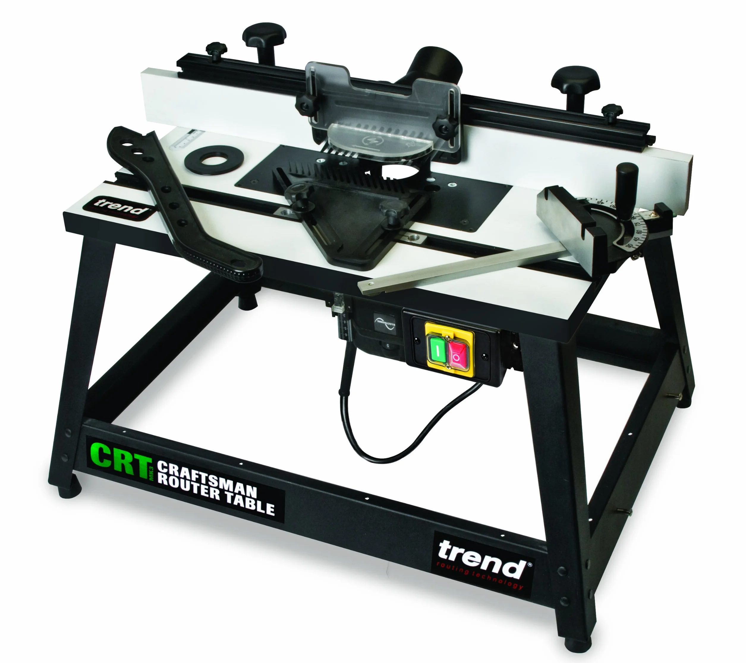 Trend Portable Benchtop Router Table 230V EU, do zastosowań stolarskich, meblarskich, kształtujących i formujących, CRT/MK3/EURO