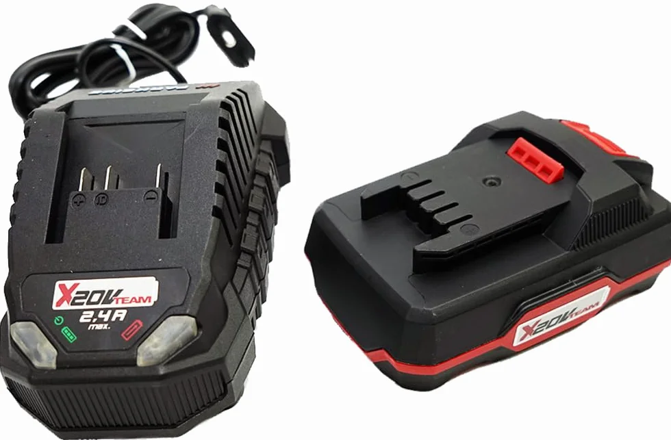 Parkside® zestaw akumulatorów 20 V z akumulatorem 2 Ah »Pap 20 B1« i ładowarka 2,4 A »PLG 20 C1«, X 20 V Team, X20V, czas ładowania: ok. 60 min
